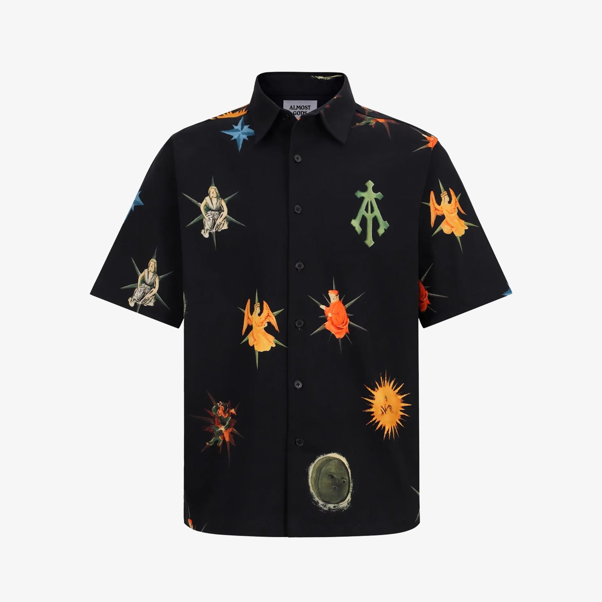 Almost Gods | Alchemical Symbol Shirt { Black