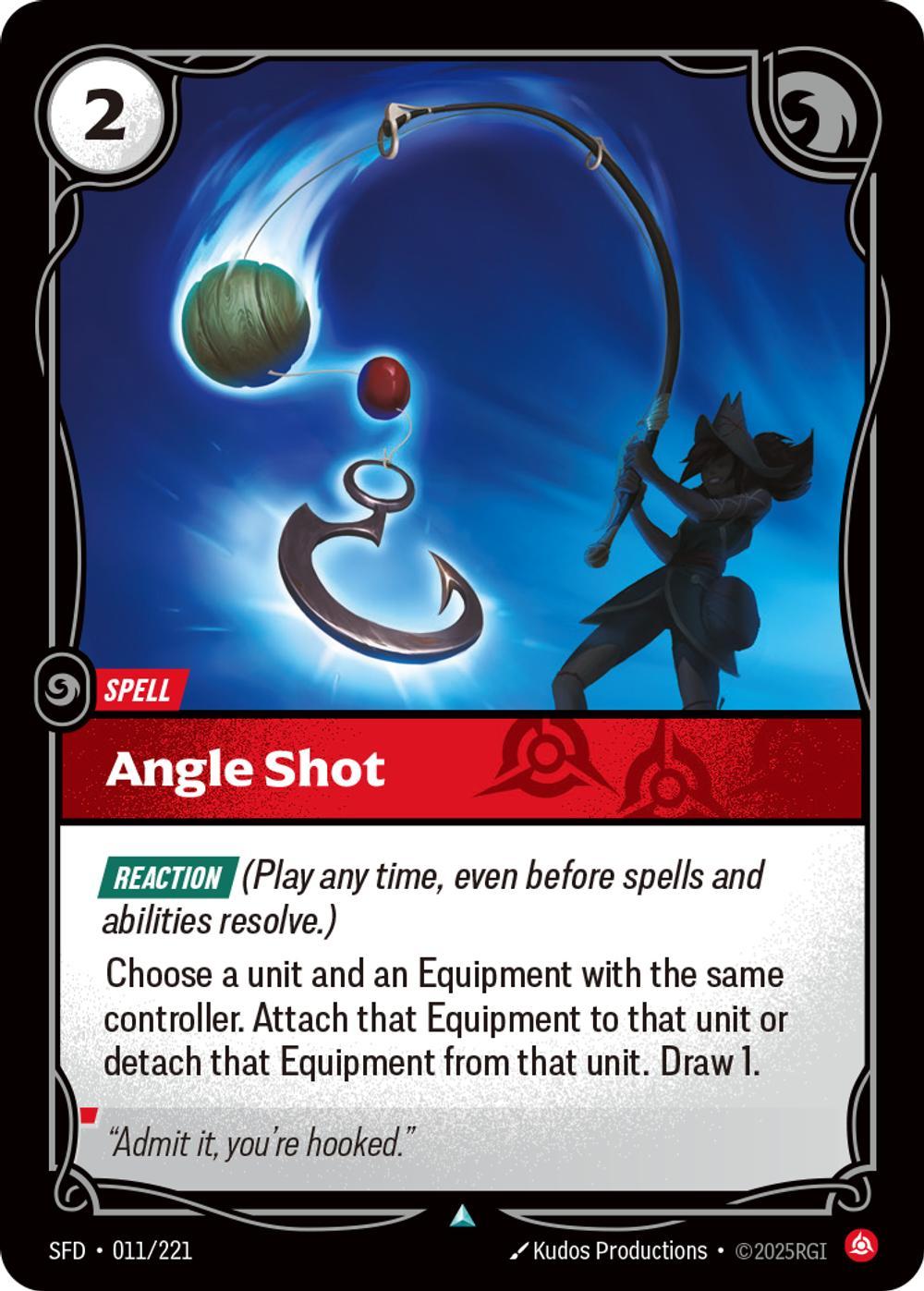 221 spiritforged non – Riftbound Angle Shot - 011/221 [Spiritforged] [Non Foil]