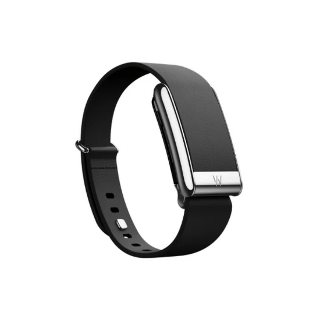 HYPE ELIXIR Whoop 5.0 Leatherluxe Tapered Black with Titanium Band (Strap Only) - view 2