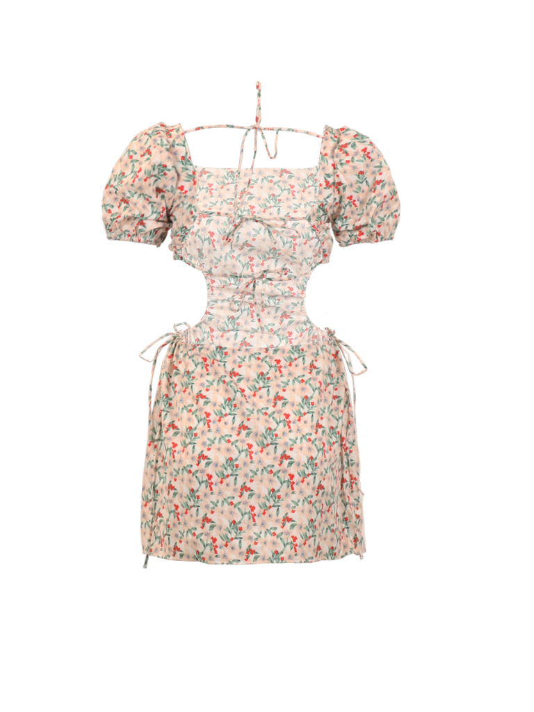 Printed Fit & Flare dress - view 6