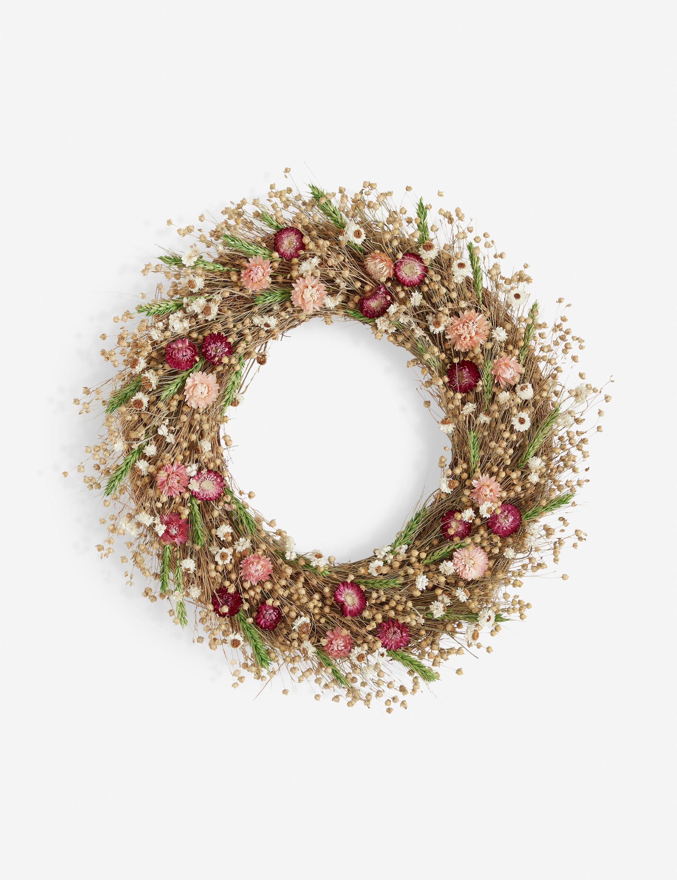 Lulu and Georgia Preserved Maytide Florals Wreath