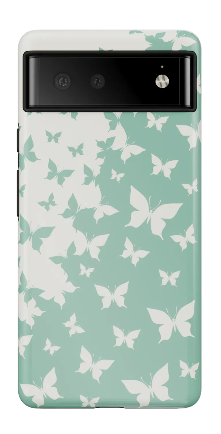 Casetry Butterfly Effect | Sage Colorblock Google Pixel Case
