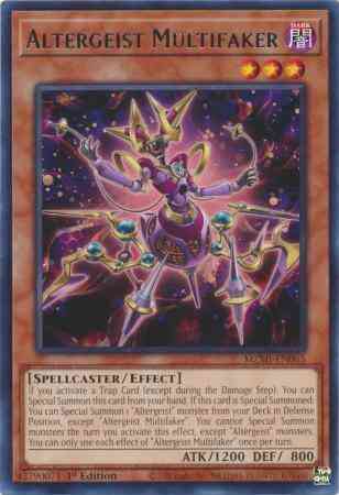Yu-Gi-Oh! Altergeist Multifaker - MZMI-EN065 - Rare - 1st Edition