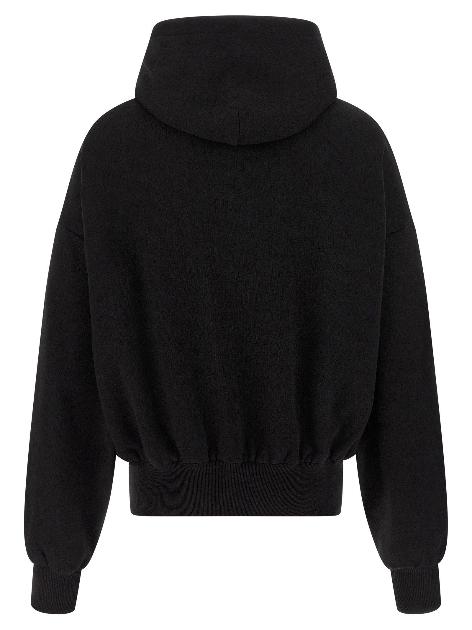 Dolce & Gabbana Flocked Print Hoodie – 100% cotton - view 2