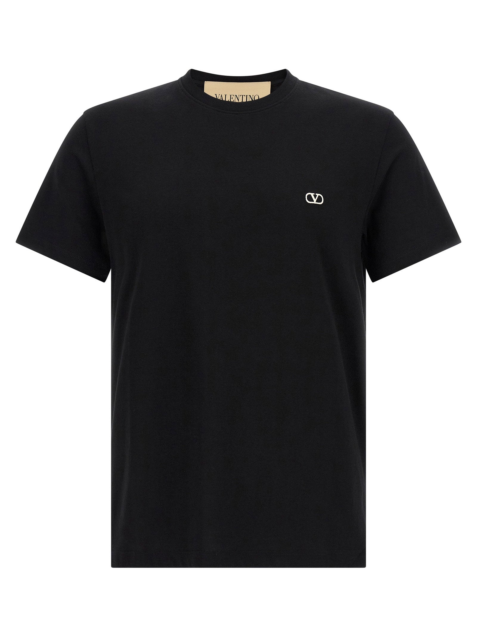Valentino Garavani Vlogo Embroidery T-shirt – 100% cotton