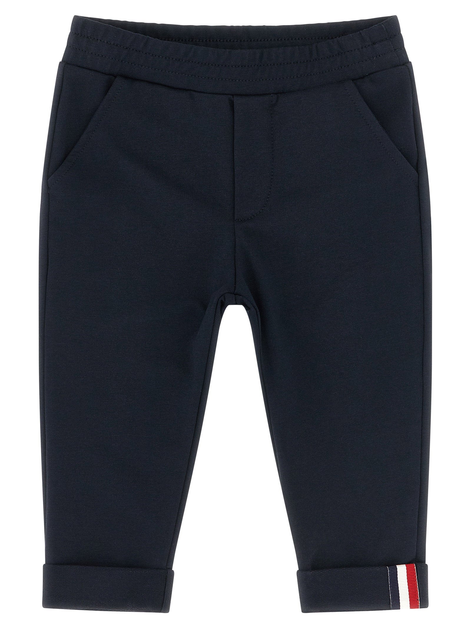 Moncler Enfant Tricolor Ribbon Joggers – 94% cotton 6% elastane