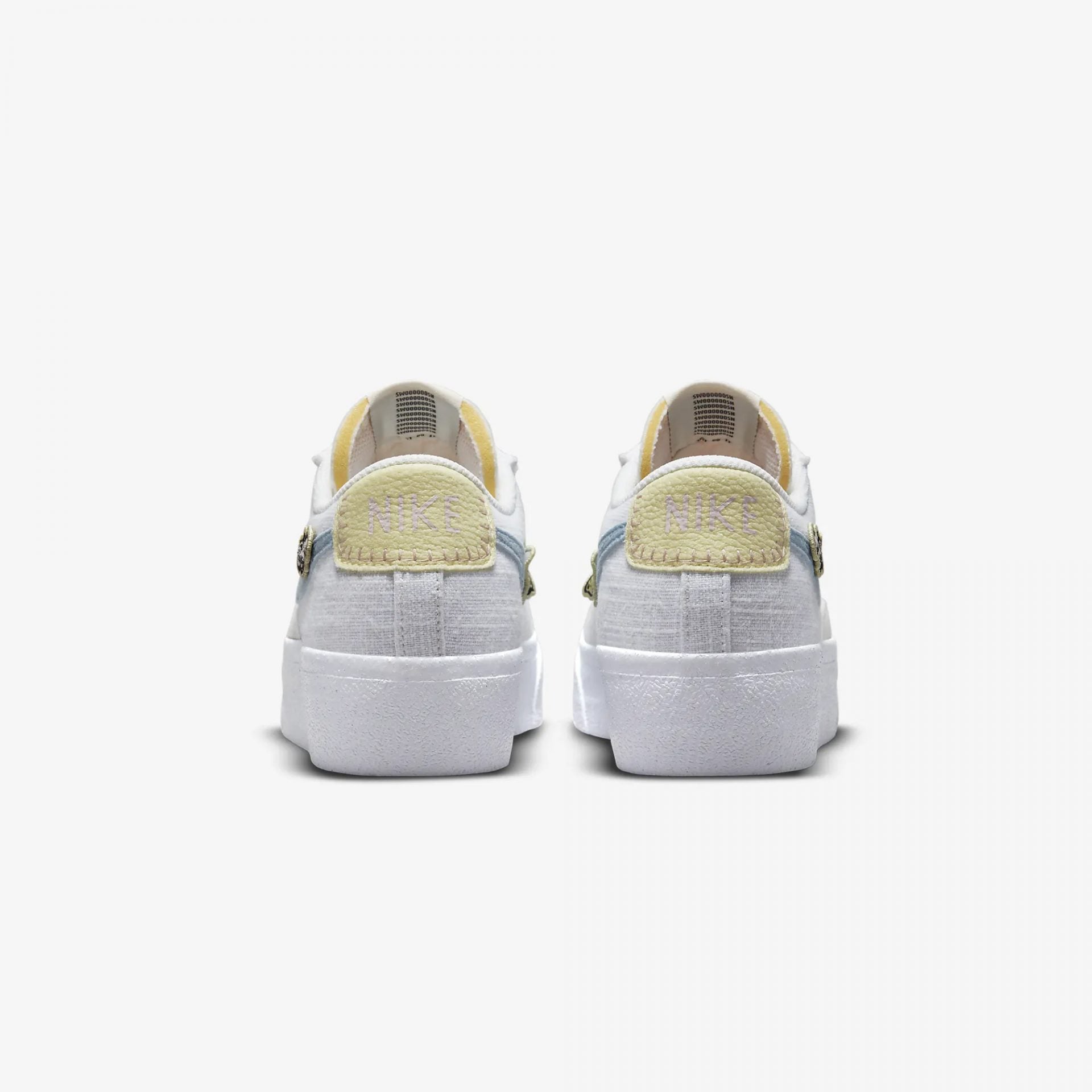 Nike | BLAZER LOW PLATFORM NEXT NATURE { PALE IVORY / BOURDER BLUE - view 2