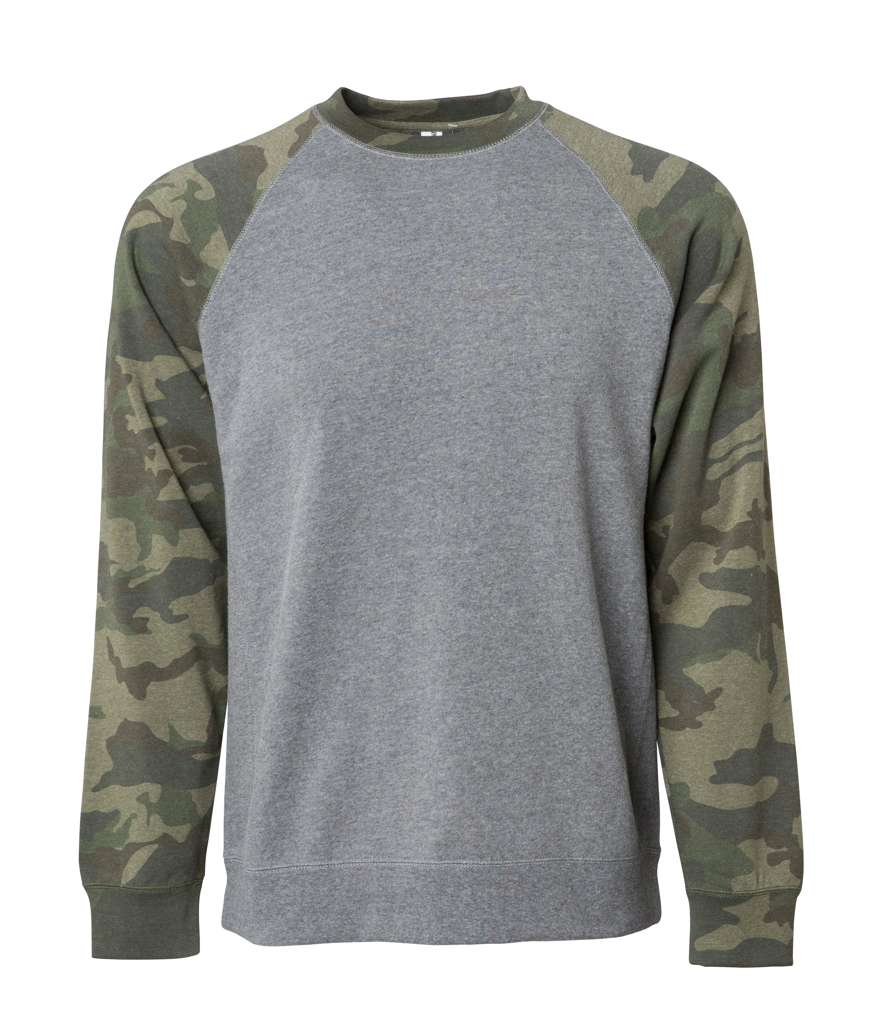 Independent Trading Company Unisex Special Blend Raglan Crew - view 7