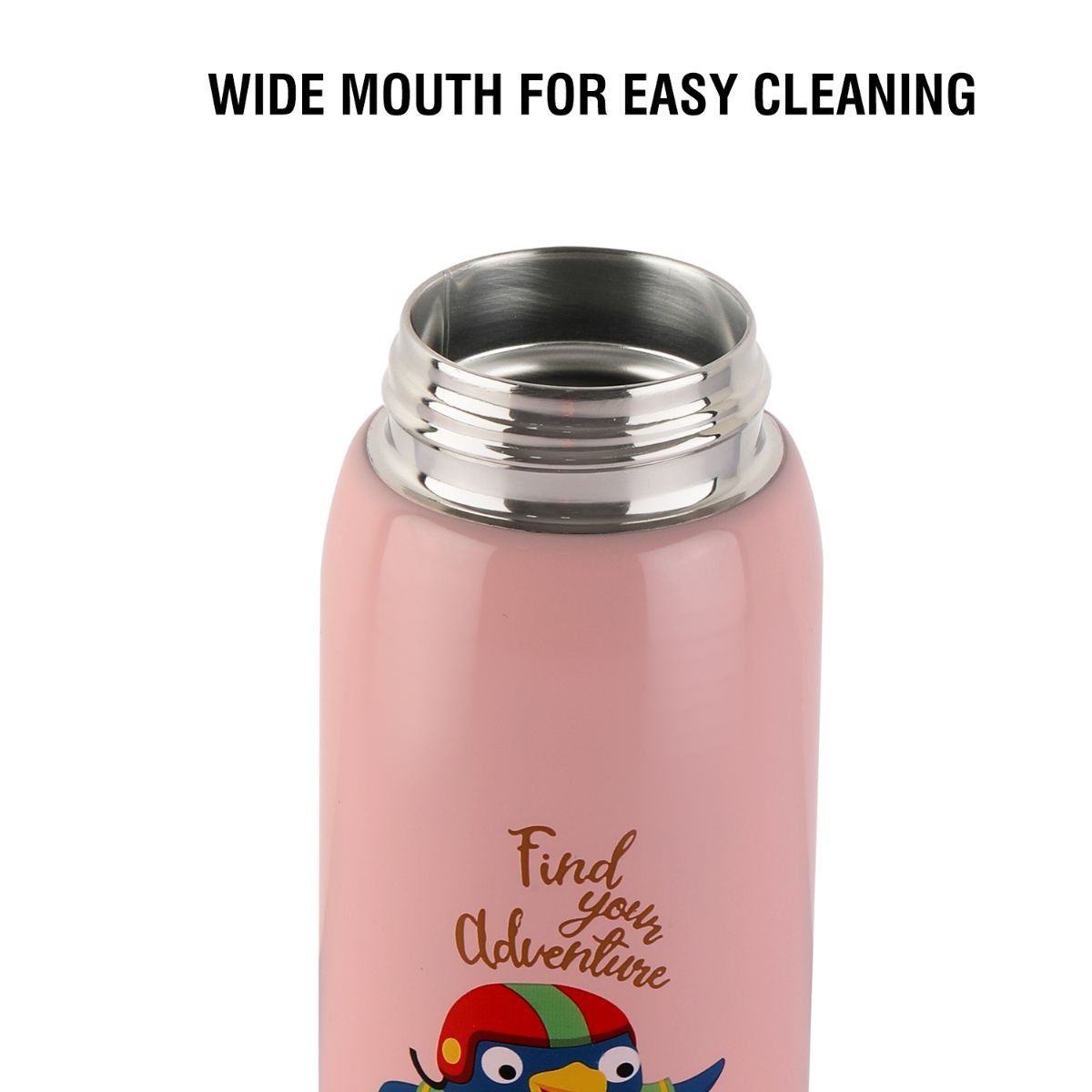Cello Junior 375 Hot & Cold Stainless Steel Kids Water Bottle, 375ml - view 24
