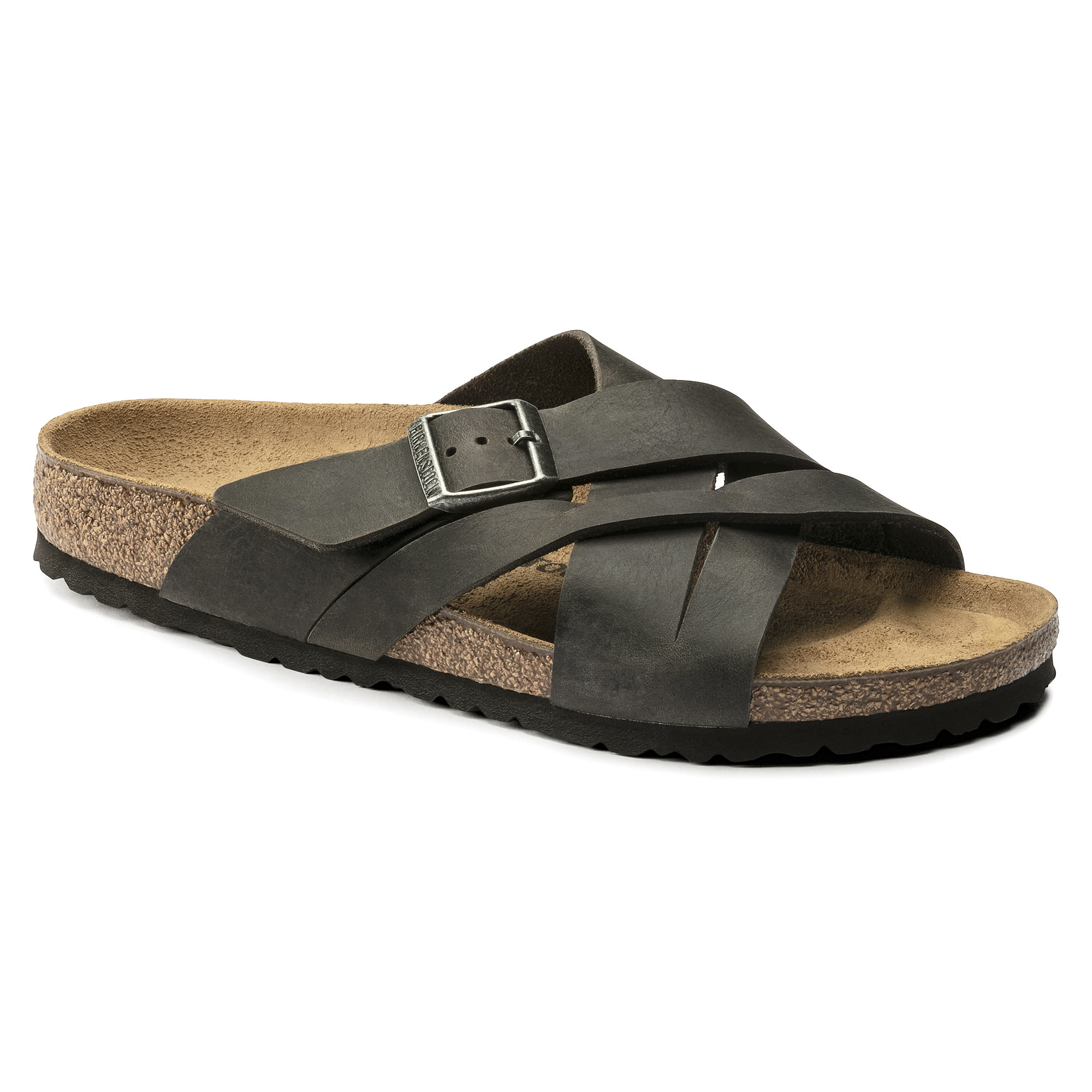 Birkenstock Lugano Oiled Leather – Gray Gray/Camberra Iron - view 6