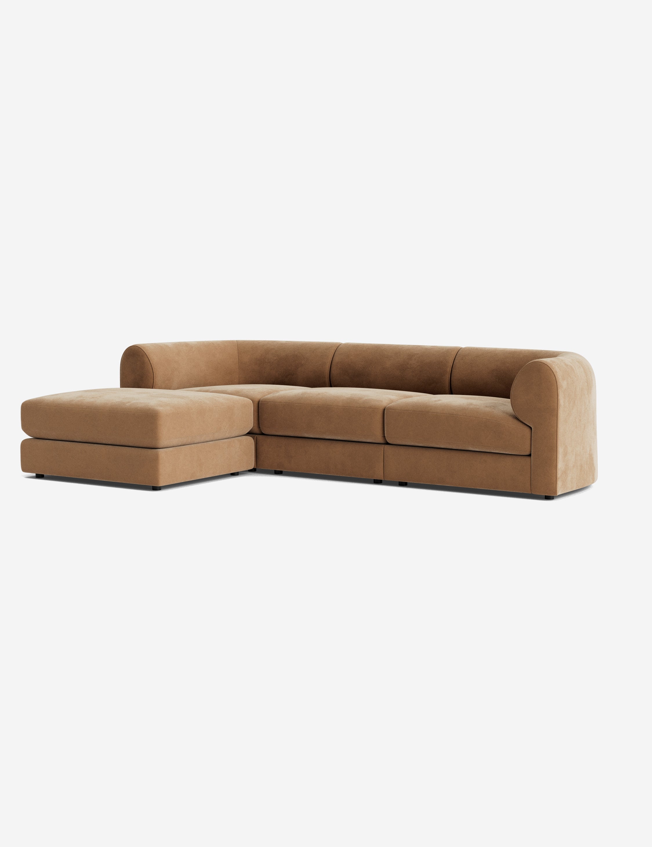 Lulu and Georgia Sergio Modular Sectional Sofa With Ottoman - view 85