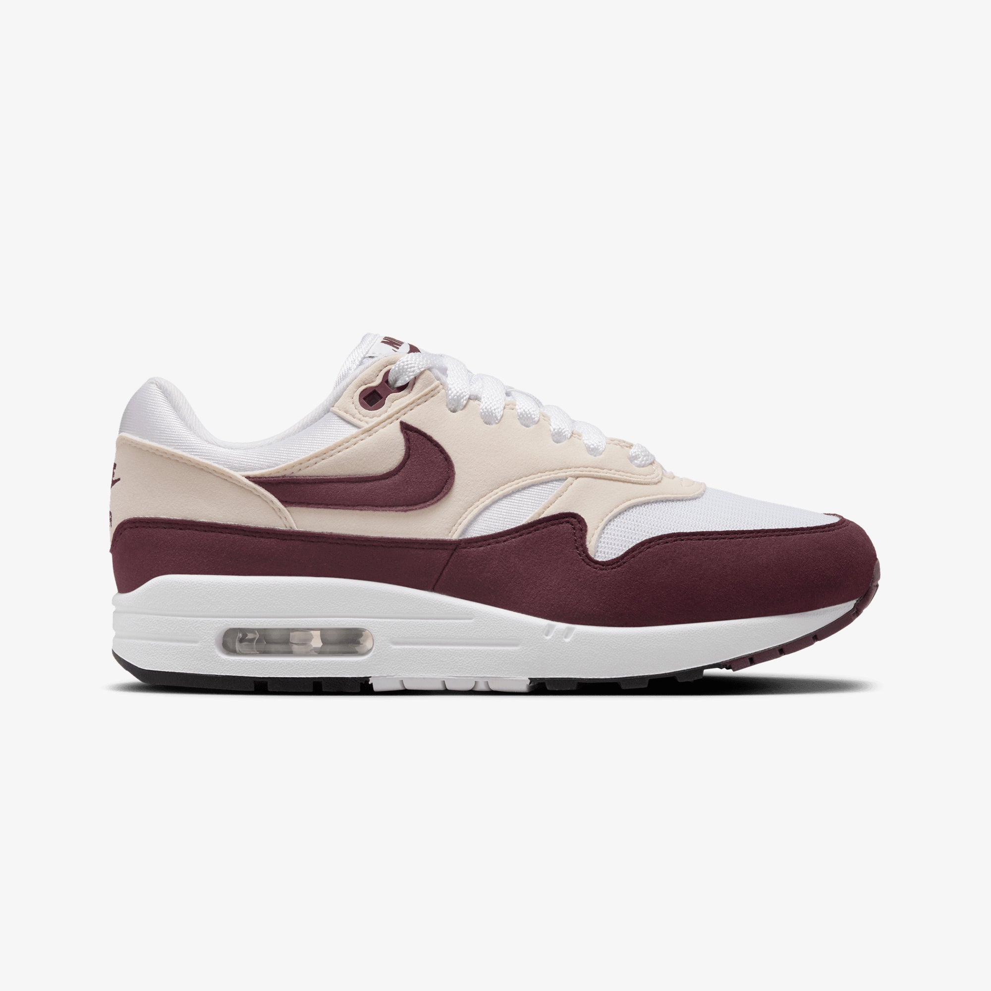 Nike | Air Max 1 { White/night Maroon-phantom-black