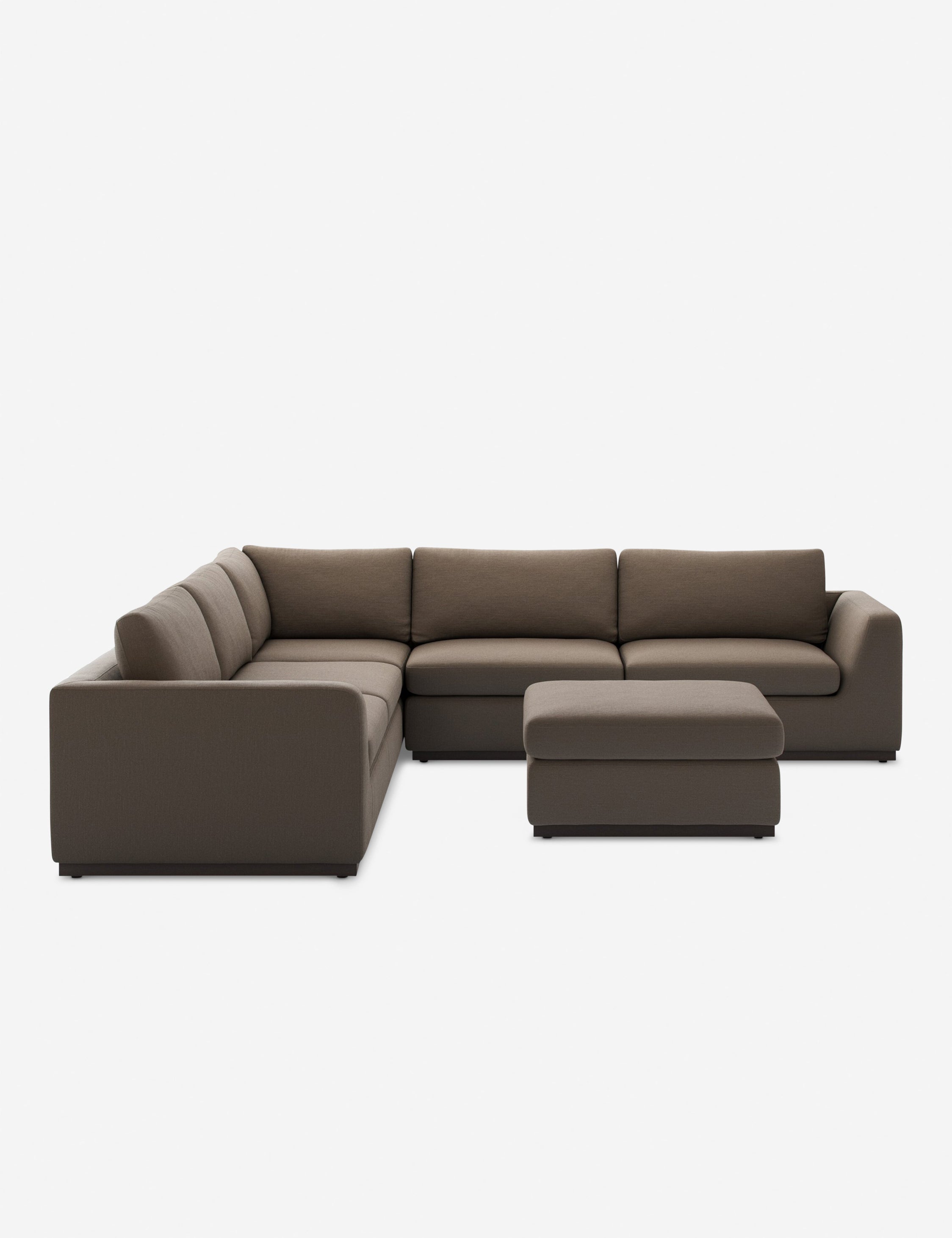 Lulu and Georgia Daniston Modular Sectional Sofa with Ottoman - view 2