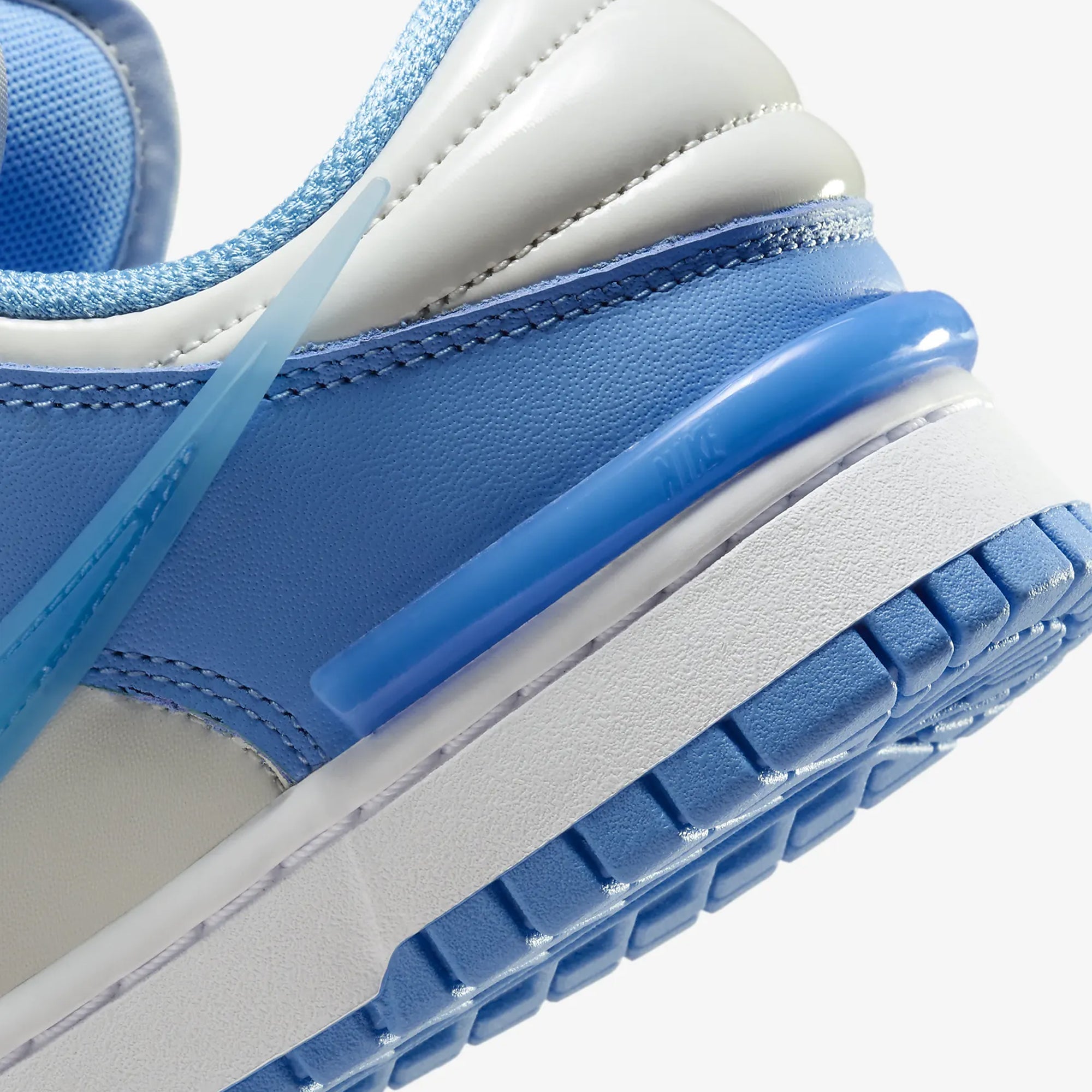 Nike | DUNK LOW TWIST { PHOTON DUST/UNIVERSITY BLUE-WHITE - view 4
