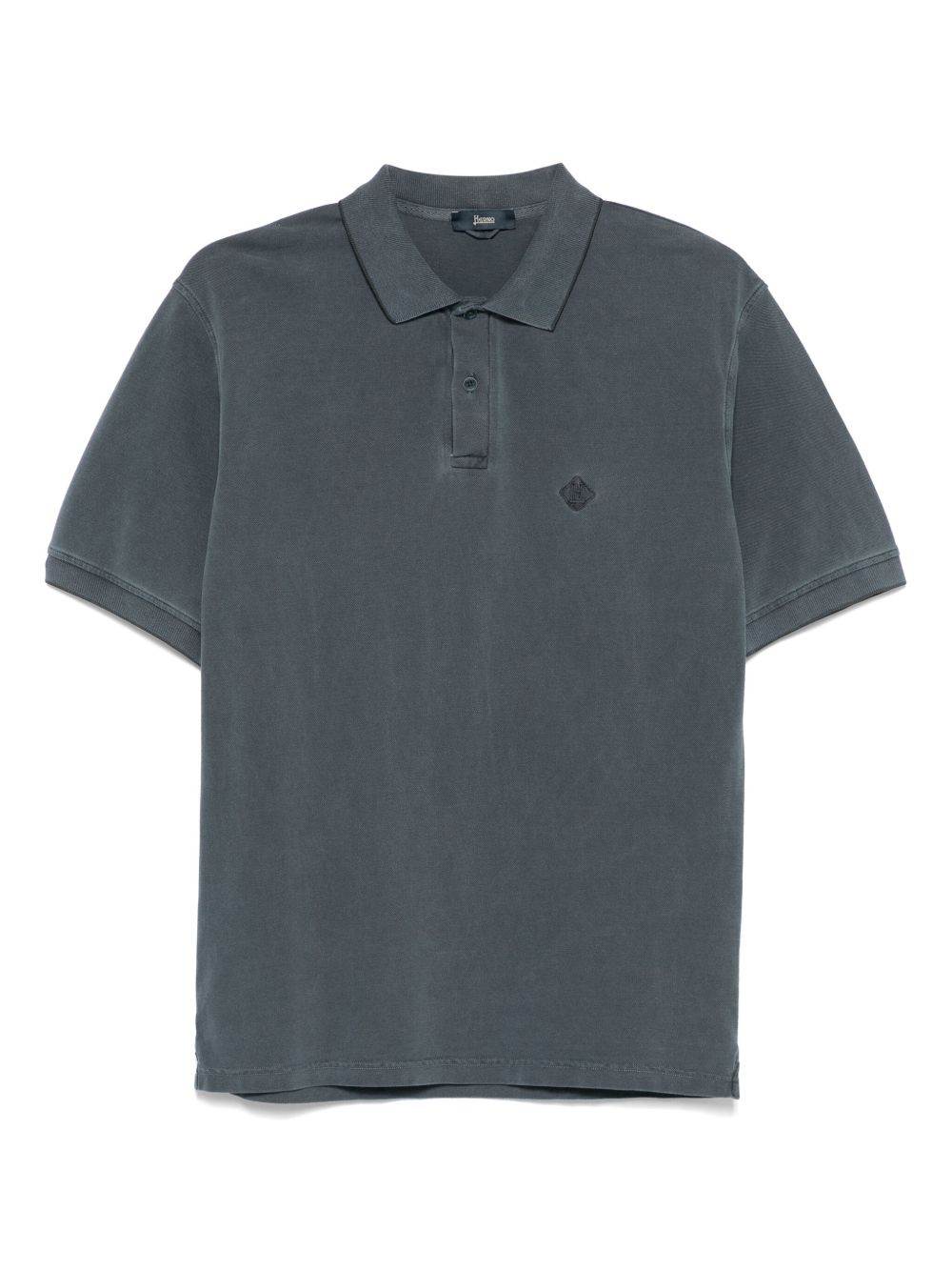 Herno Logo cotton polo shirt – Cotton 100%