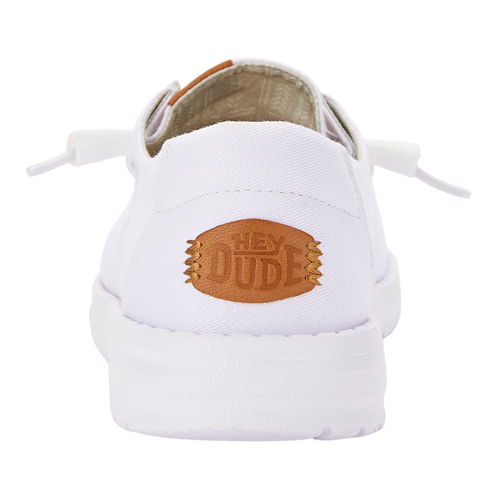 HEYDUDE shoes Wendy Stretch Canvas - White – Women's - view 5