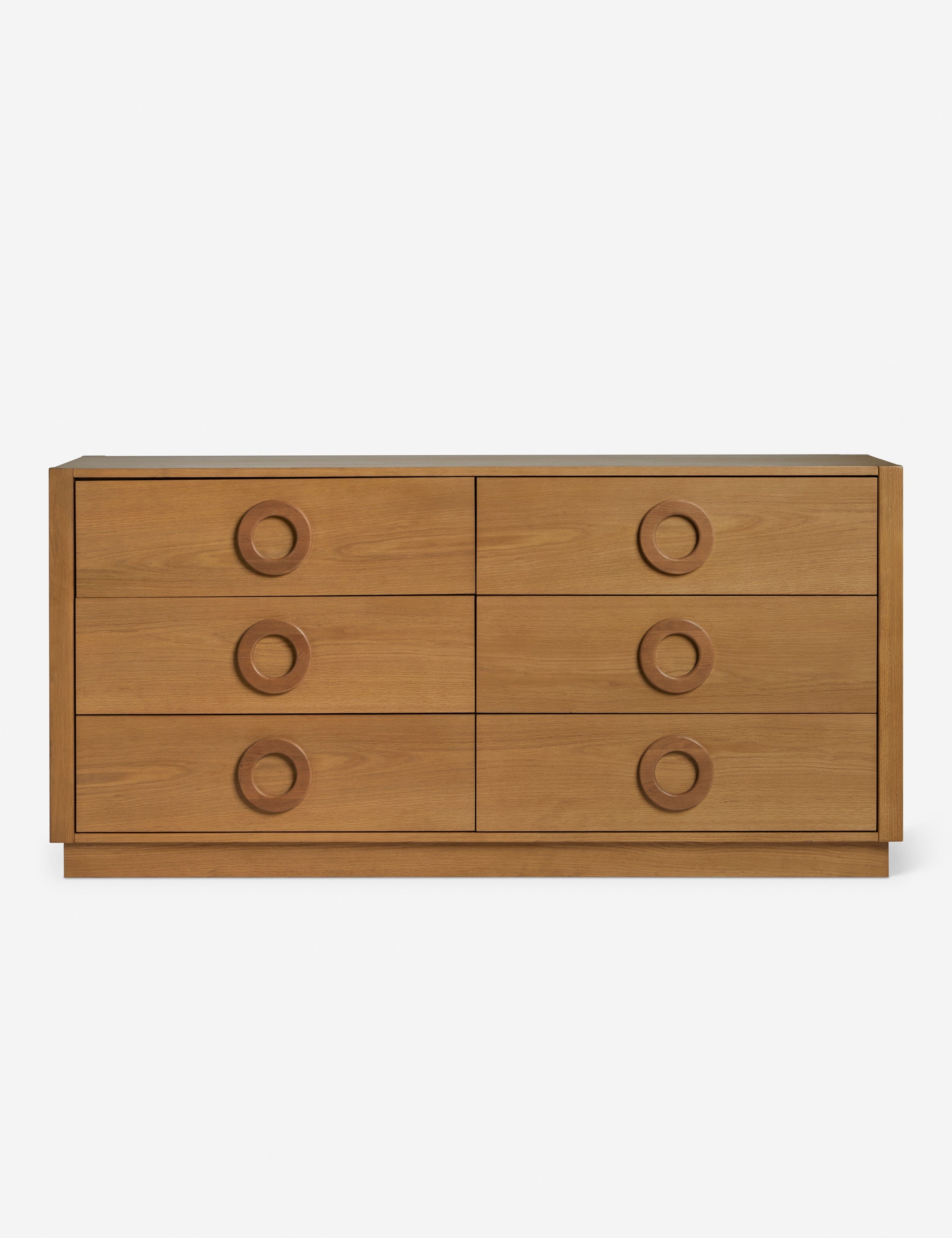 Lulu and Georgia Wick 6-Drawer Dresser – Natural