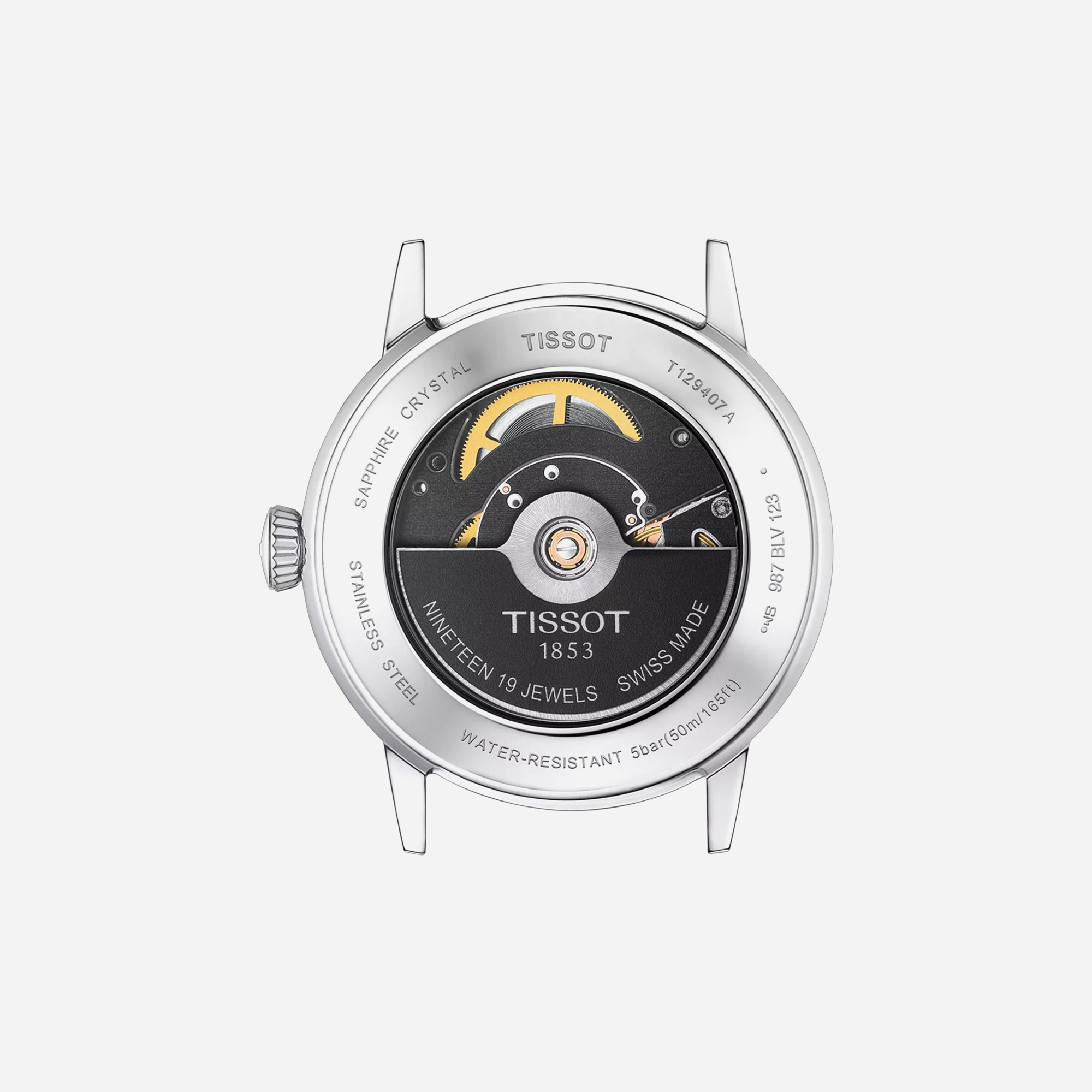 Tissot Classic Dream Swissmatic Black Dial 42mm Leather Strap Automatic Watch - view 2