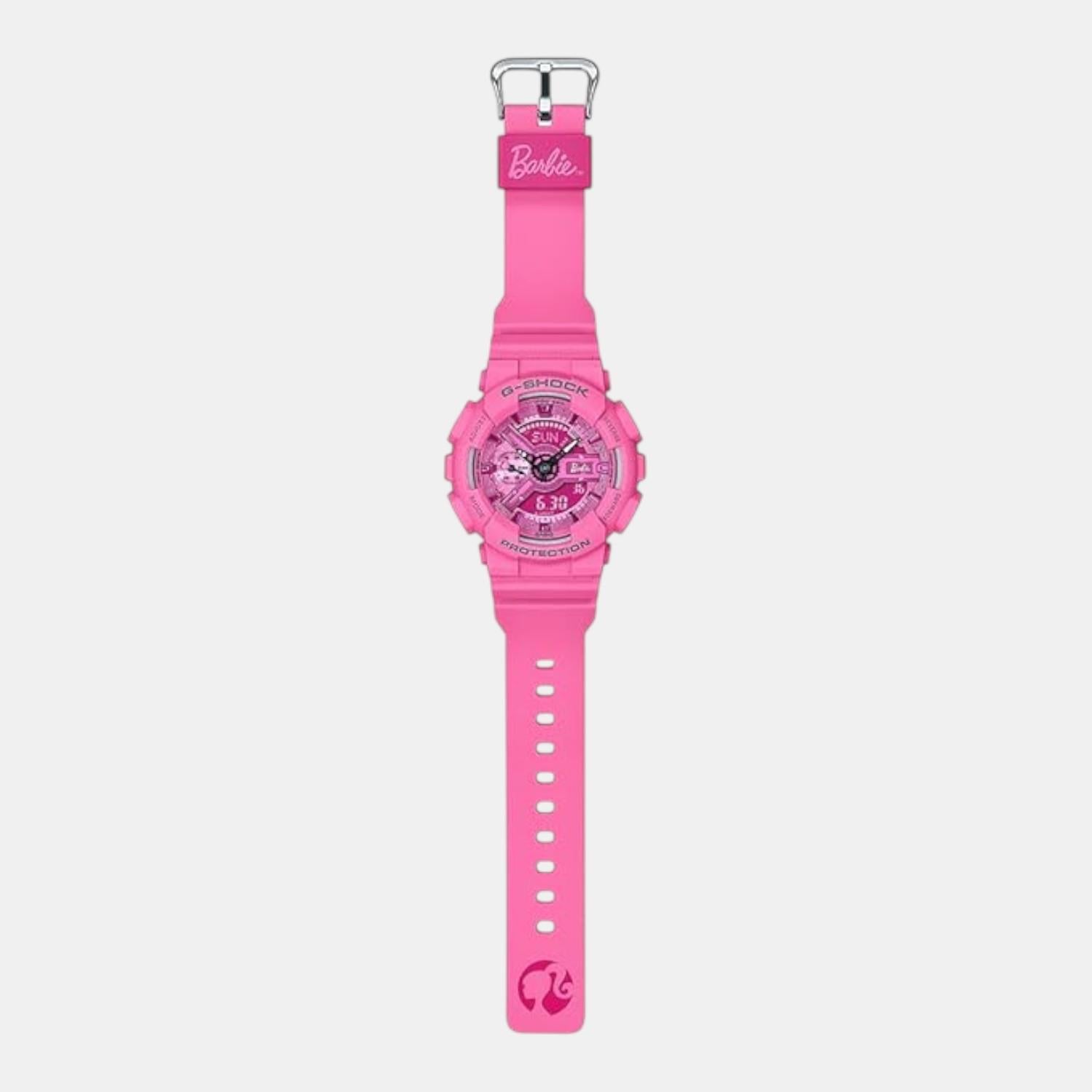 Casio G-Shock Women Quartz Pink Dial Analog-Digital Resin Watch G1697 - view 4