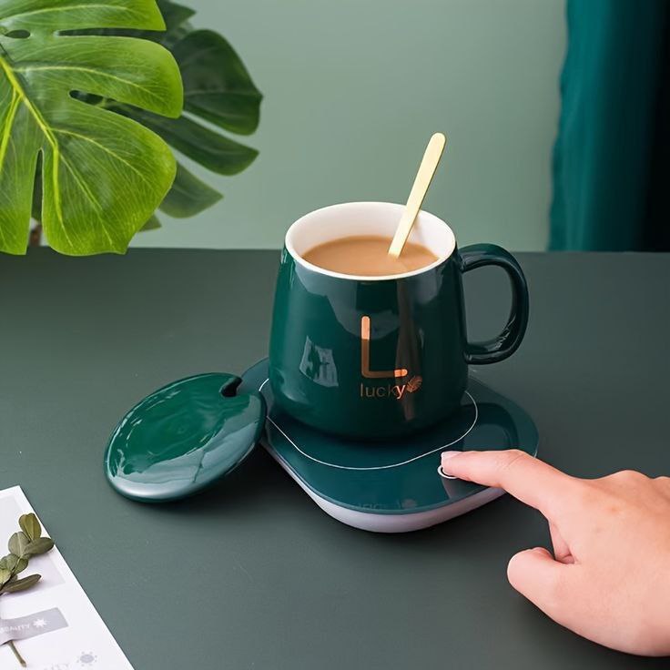 Catterton Smart Electric Coffee Mug Heater Set