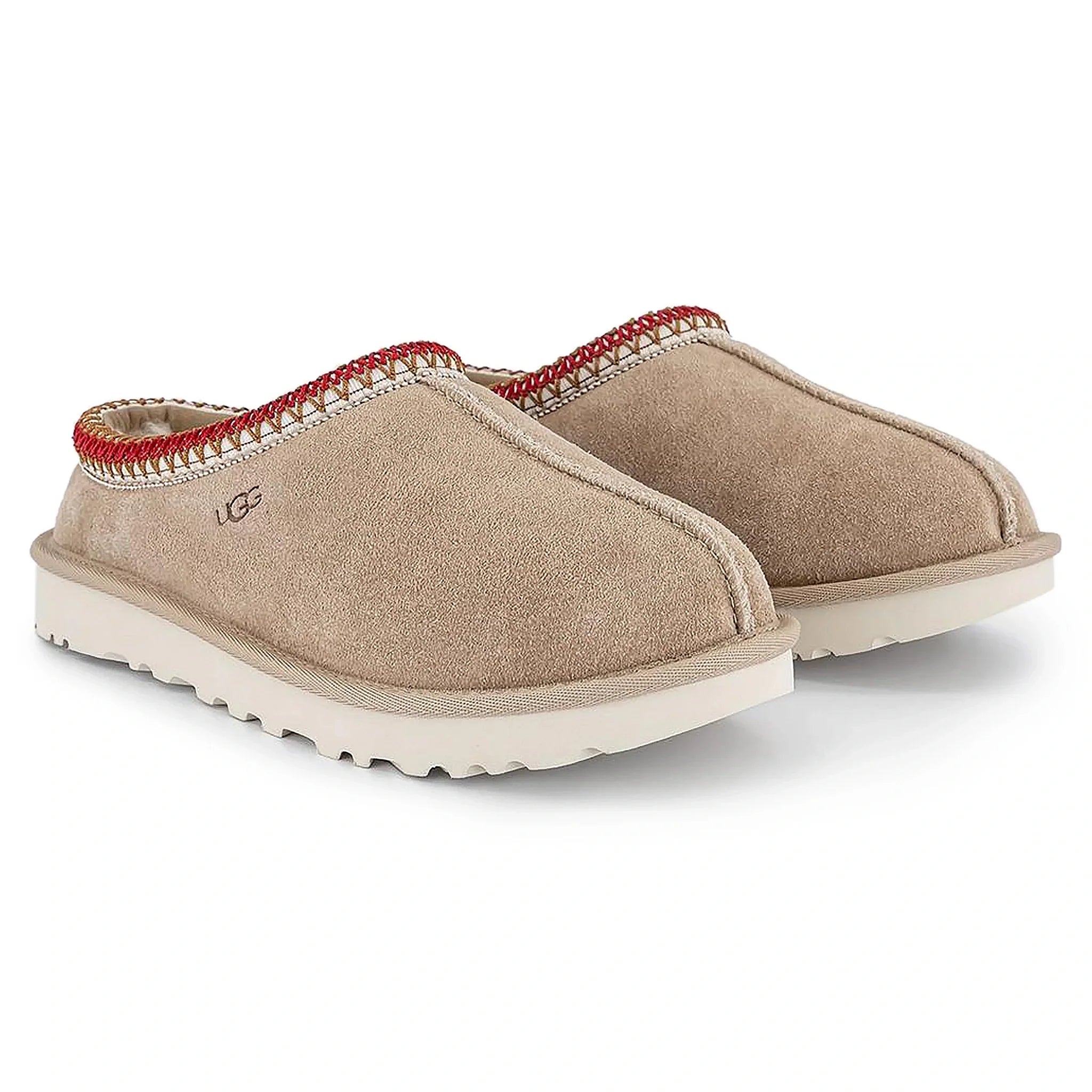 UGG Tasman Sand Dark Cherry Slippers (W) – Beige - view 2