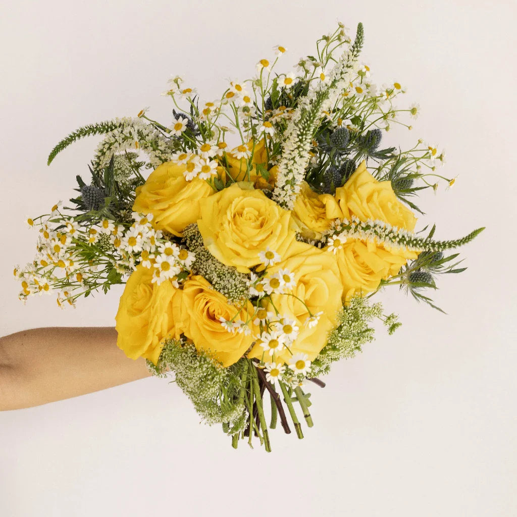 FiftyFlowers Boho Chic Flower Bouquet
