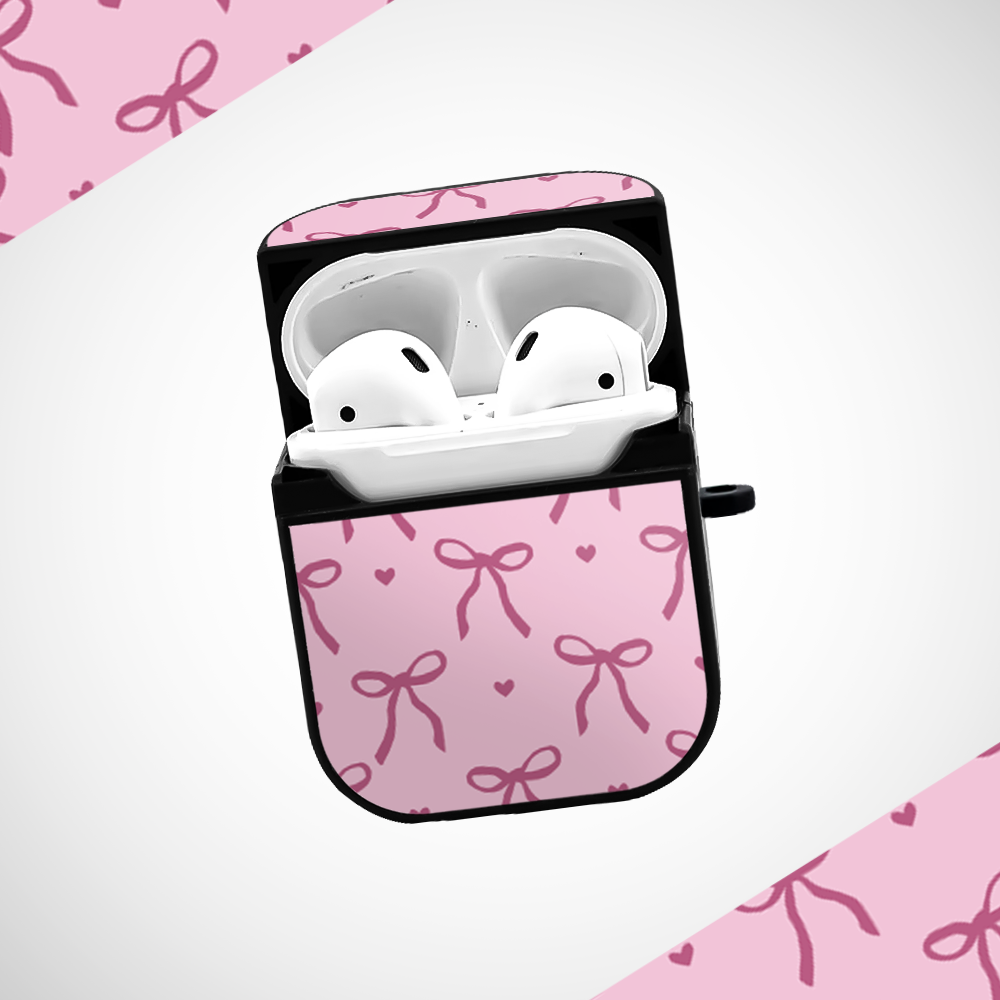 Cover It Up Hearts and Bow Glass Airpods 2nd Gen Case Covers - view 2