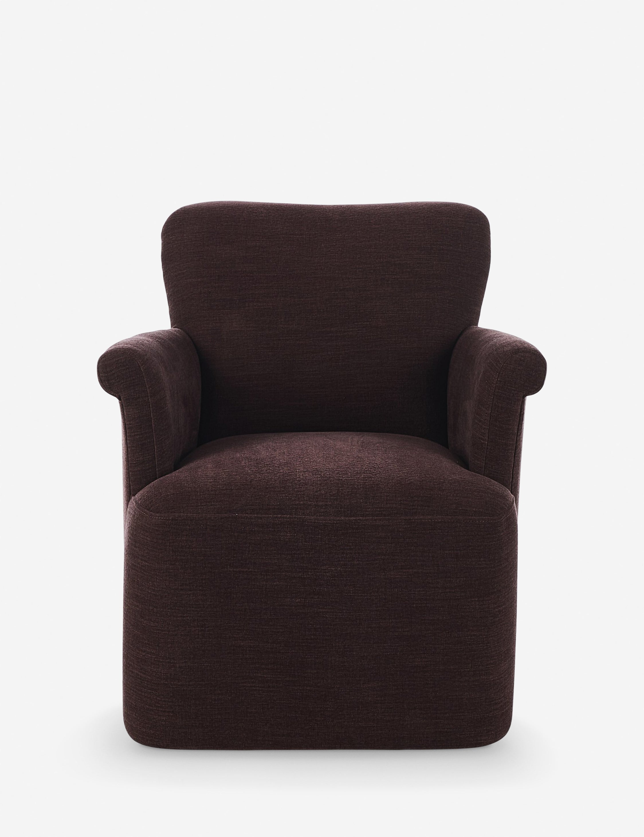 Lulu and Georgia Camellia Swivel Chair by Amber Lewis x Four Hands - view 3