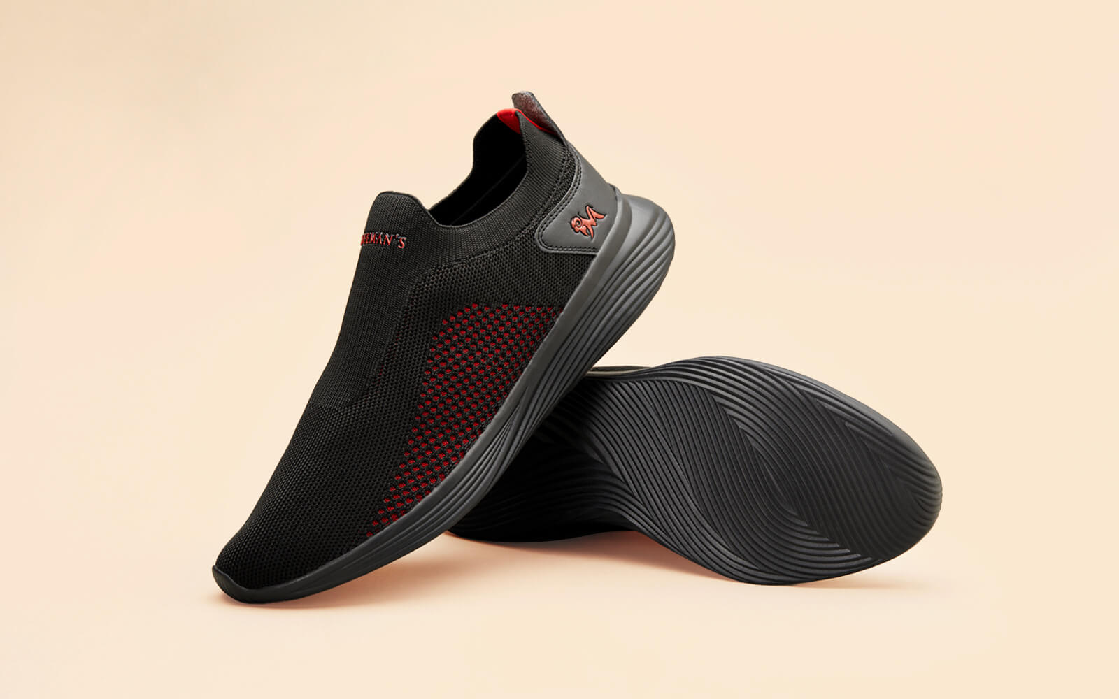 Neeman's Everyday Basic Slip Ons : Striking Lava - view 7