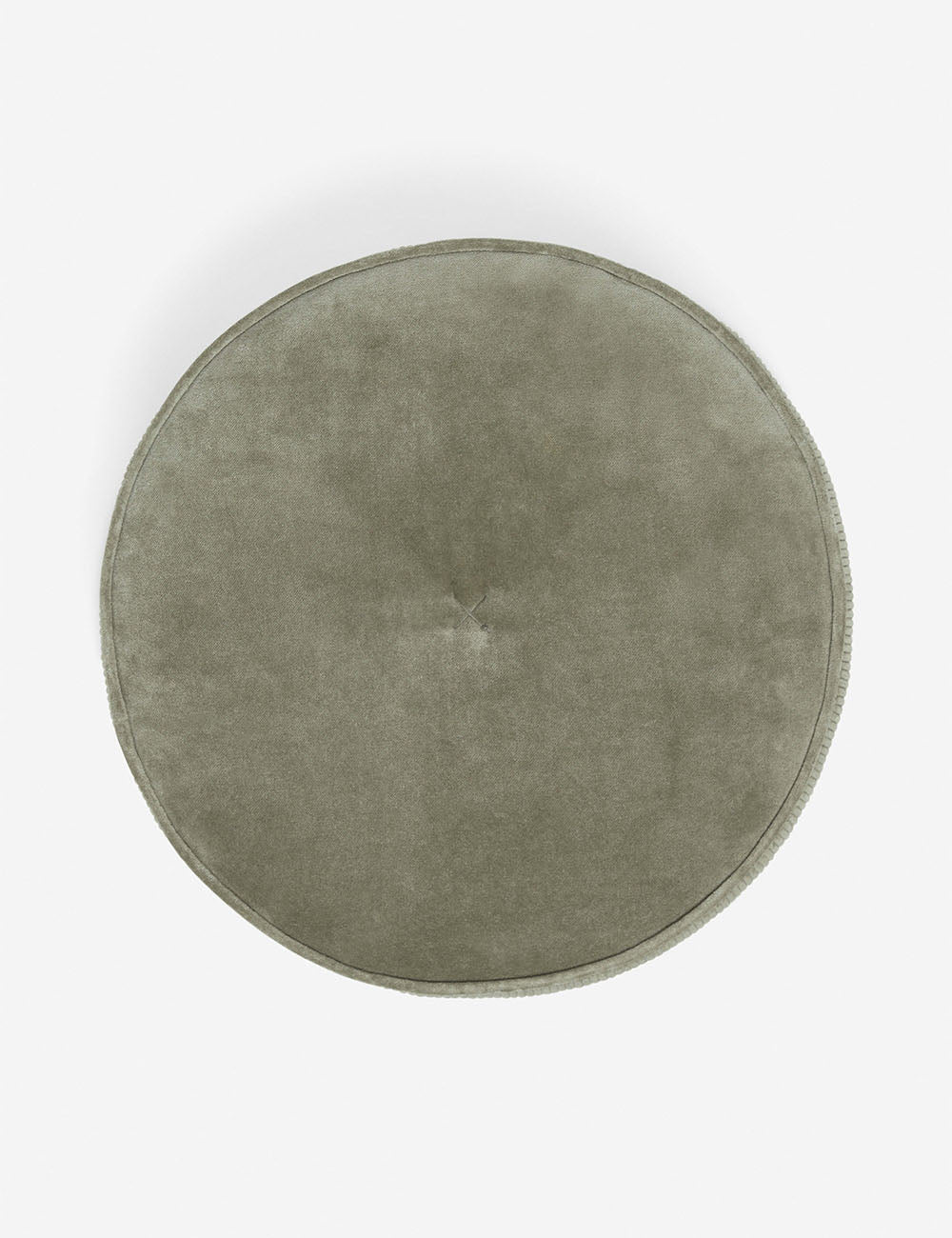 Lulu and Georgia Velvet Disc Pillow by Sarah Sherman Samuel