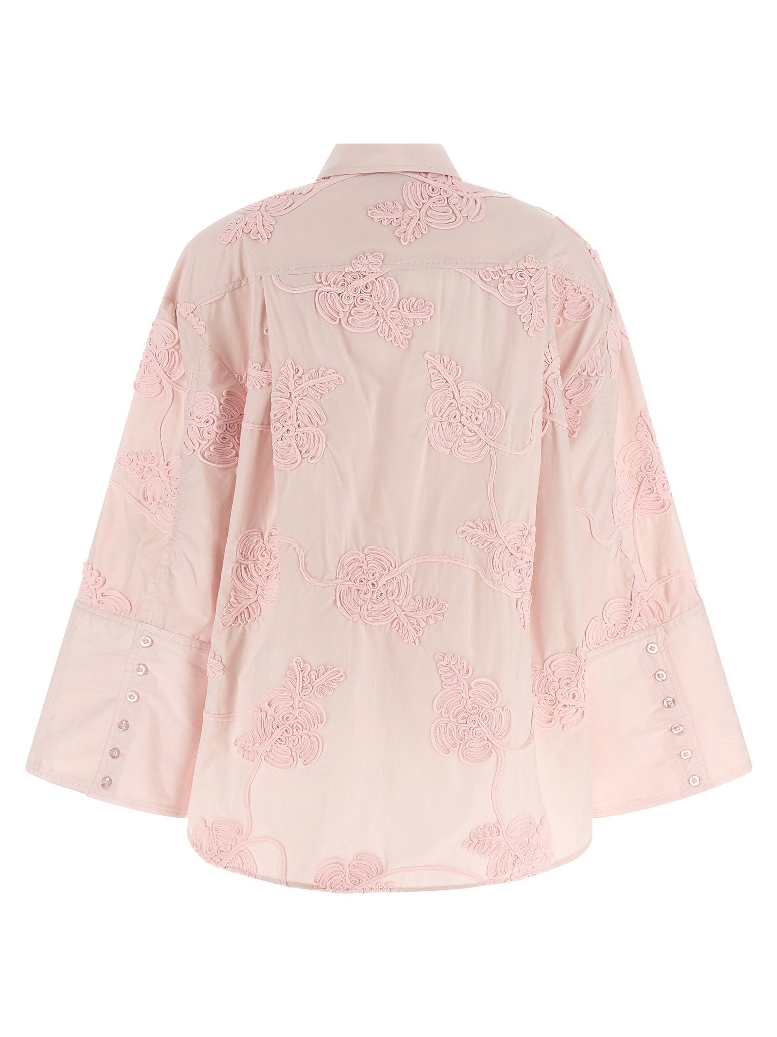 Rotate Birger Christensen Floral Embroidery Shirt - view 2