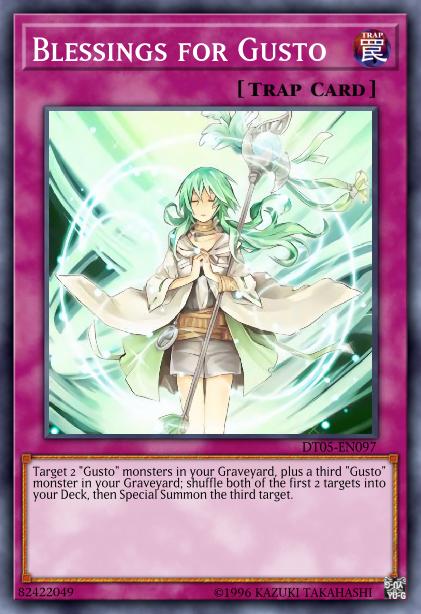 Yu-Gi-Oh! Blessings for Gusto - HA05-EN059 - Super Rare - Unlimited
