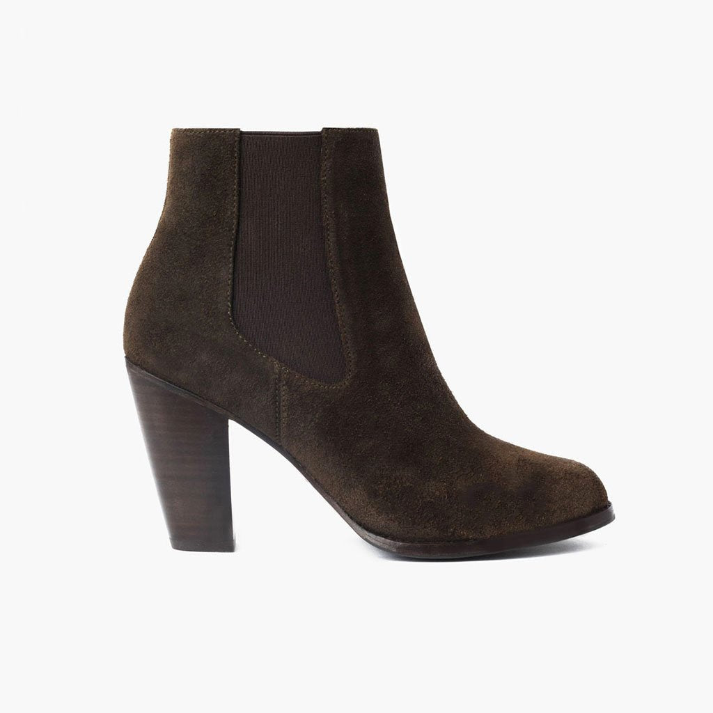 S avenue – Thursday Boots - Seconds - Women's Boots [S] Avenue | Dark Olive Suede