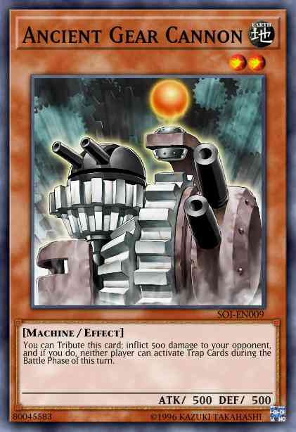 Yu-Gi-Oh! Ancient Gear Cannon - SOI-EN009 - Common - Unlimited