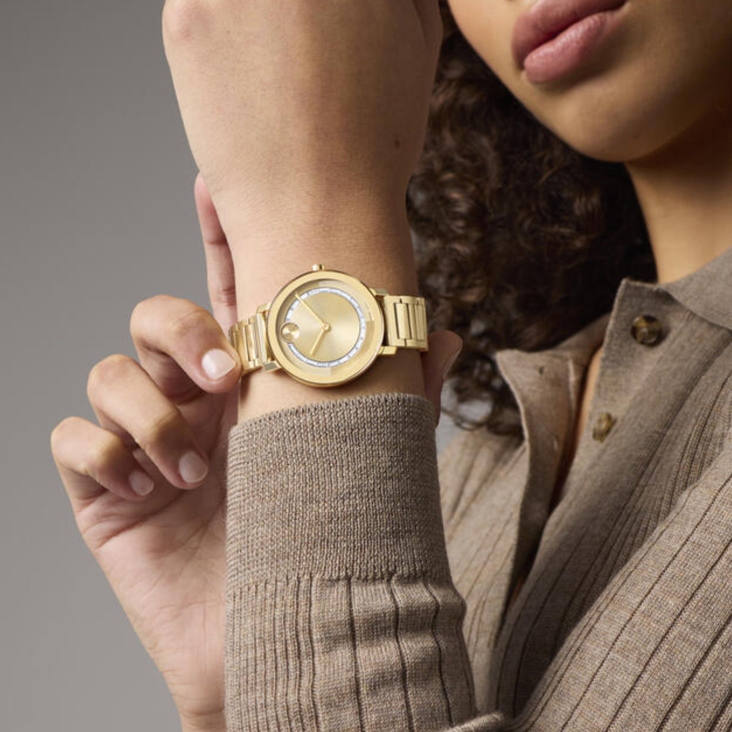 Movado Bold Evolution 2.0 Women Quartz Gold Dial Analog Stainless Steel Watch 3601218 - view 4
