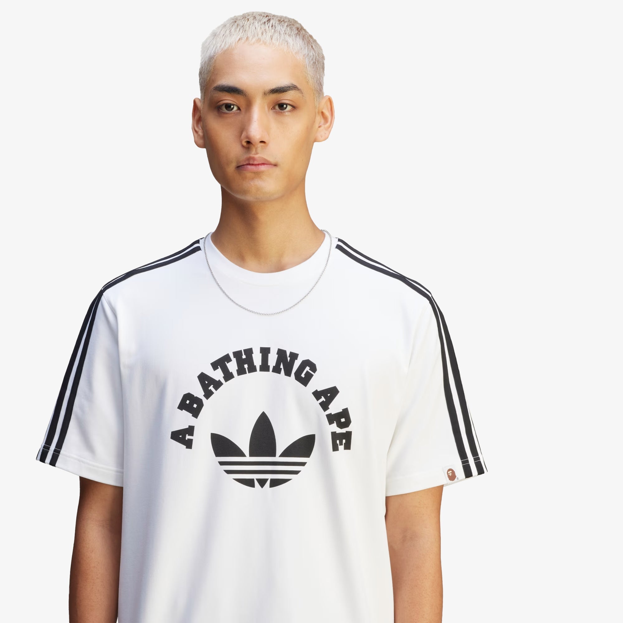 Adidas Originals | BAPE TEE { WHITE - view 2