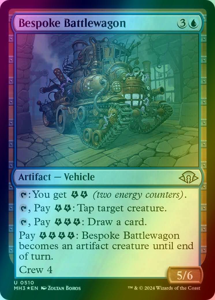 Bespoke battlewagon 510 – Magic Bespoke Battlewagon [510] [Modern Horizons 3] [Ripple Foil]