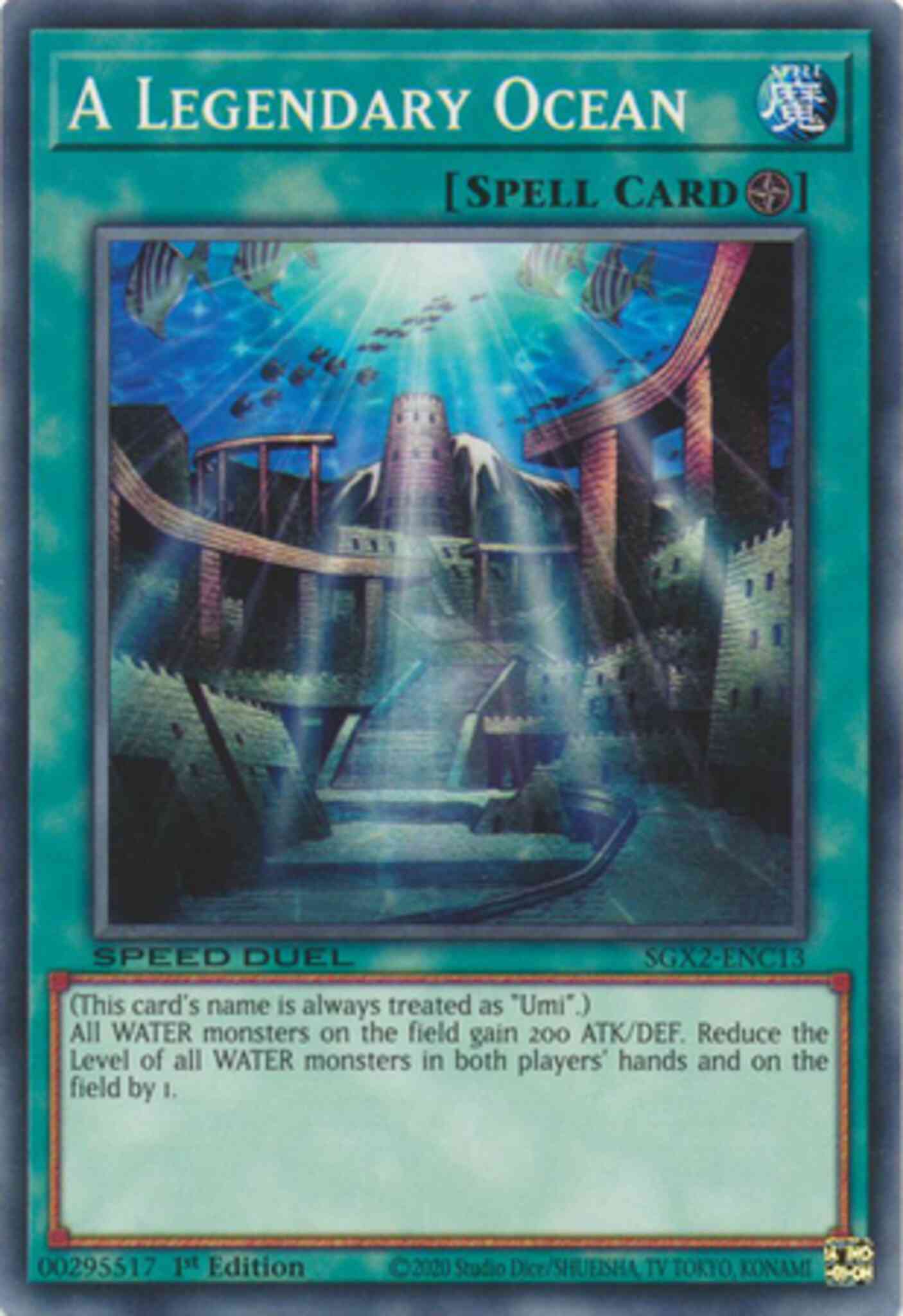 Yu-Gi-Oh! A Legendary Ocean - SGX2-ENC13 - Common - 1st Edition