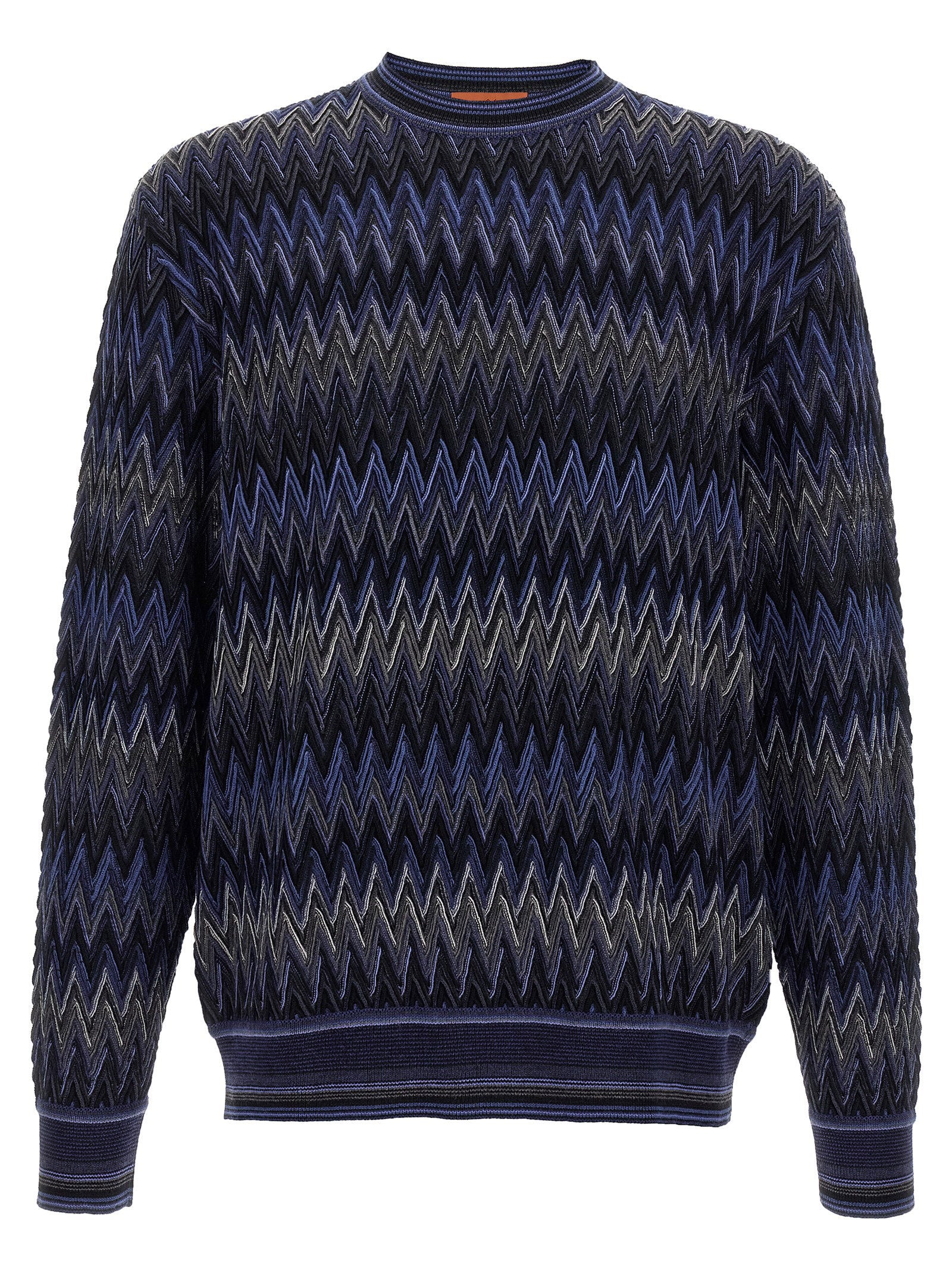 Missoni Zigzag Pattern Sweater – 100% wool