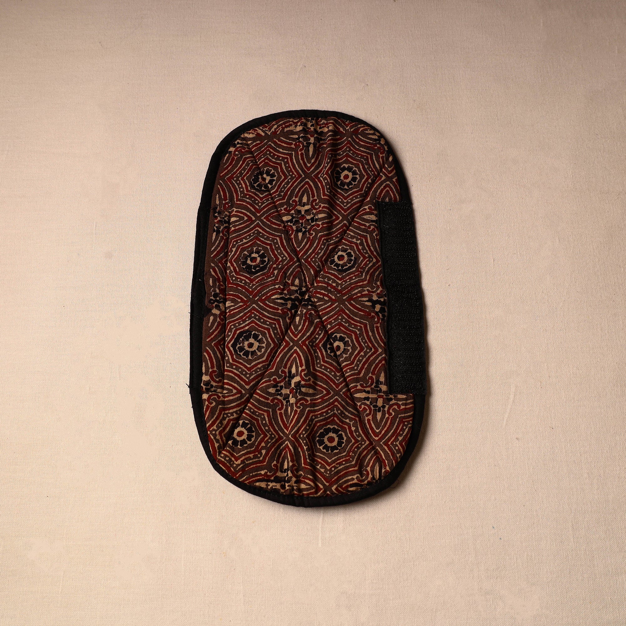 JALPARI Ajrakh Block Printed Handmade Fridge Handle Cover 26 - view 2