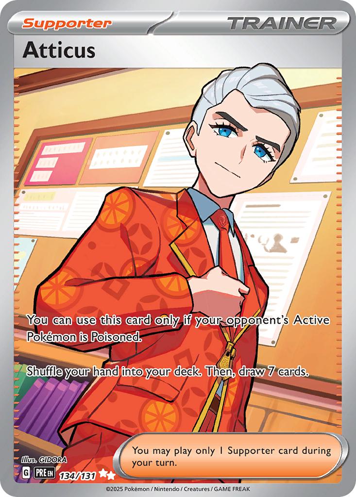 Ultra rare sv085-134 – Pokémon Atticus - 134/131 - Ultra Rare [sv085-134] [Ultra]