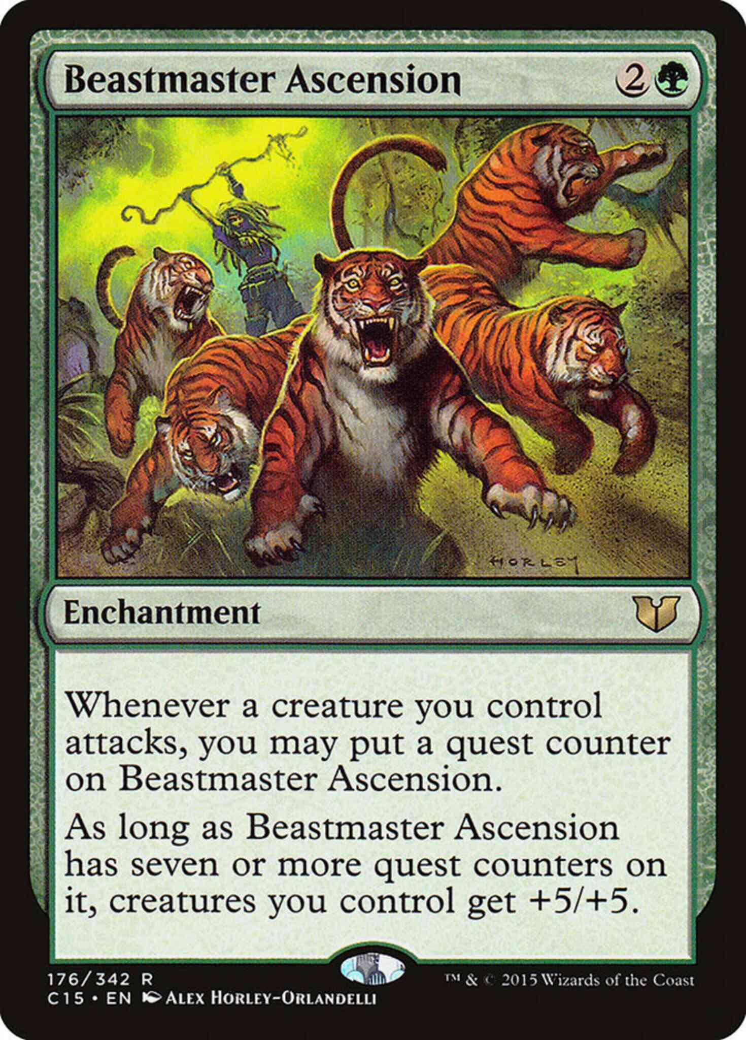 Beastmaster ascension 176 – Magic Beastmaster Ascension [176] [Commander 2015] [Non-Foil]