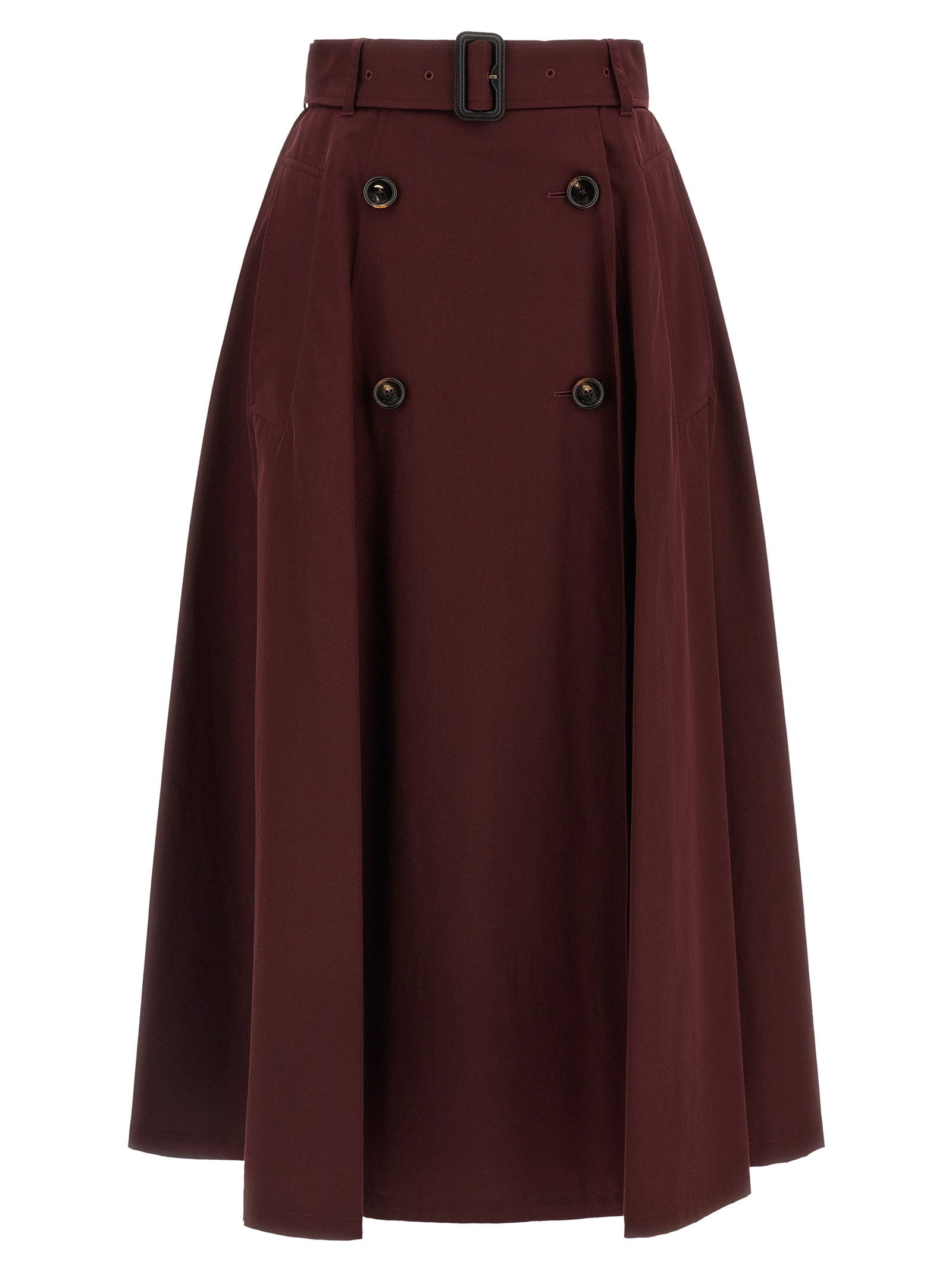 Burberry Gabardine Trench Coat Skirt – 100% cotton