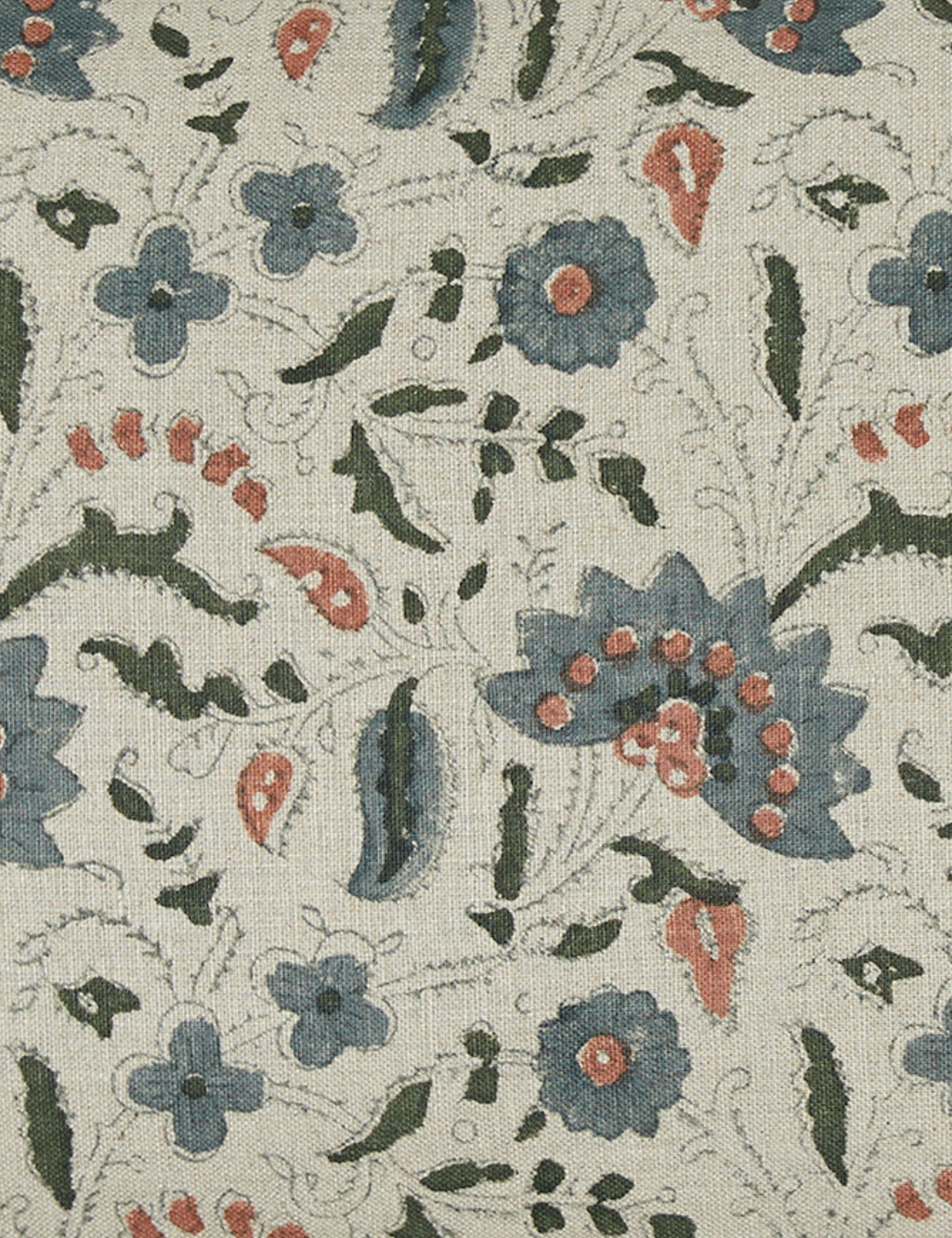 Lulu and Georgia Eames Linen Pillow - view 20