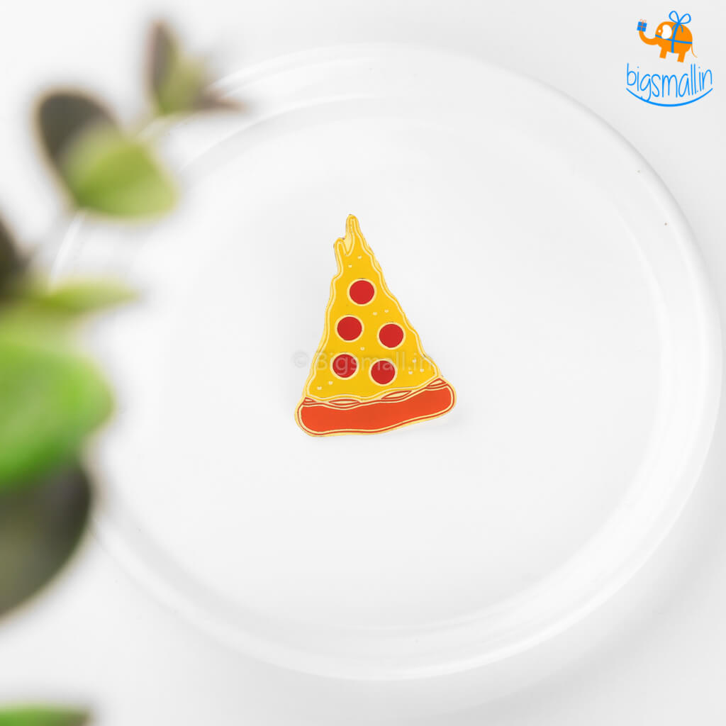 Bigsmall_piu Pizza Lapel Pin - view 3