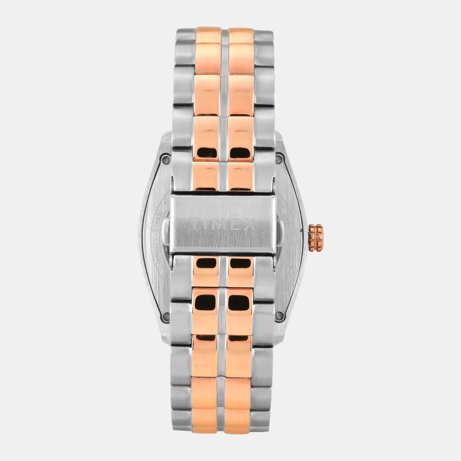 Timex Fashion Men Automatic Silver Dial Analog Stainless Steel Watch TWEG25903 - view 4