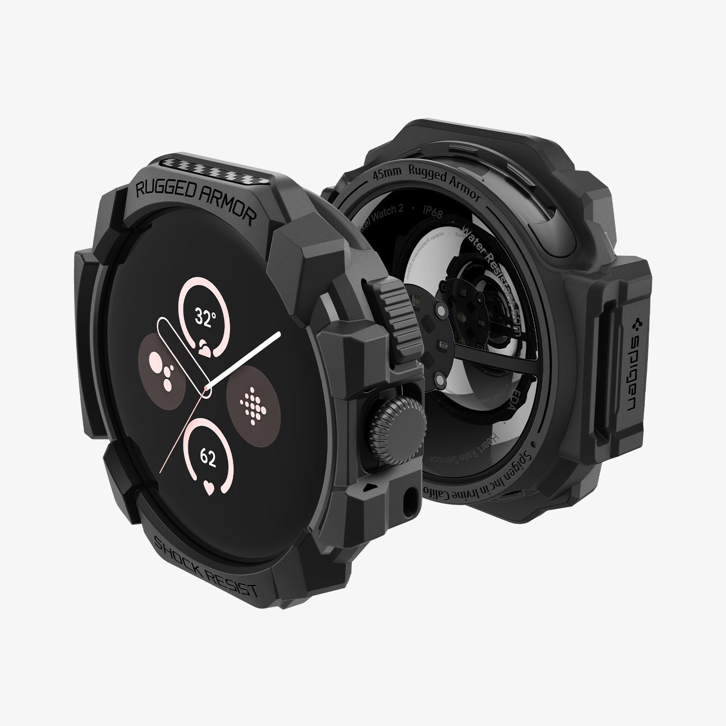 Pixel Watch Series - Rugged Armor – Matte Black - view 2