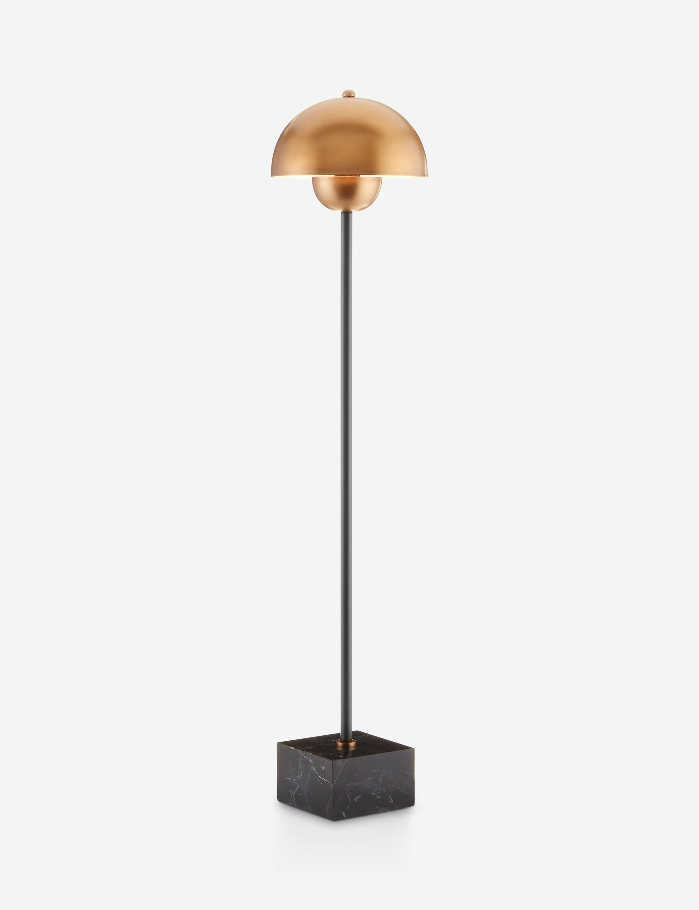 Lulu and Georgia Aziel Table Lamp – Brushed Brass and Black - view 3