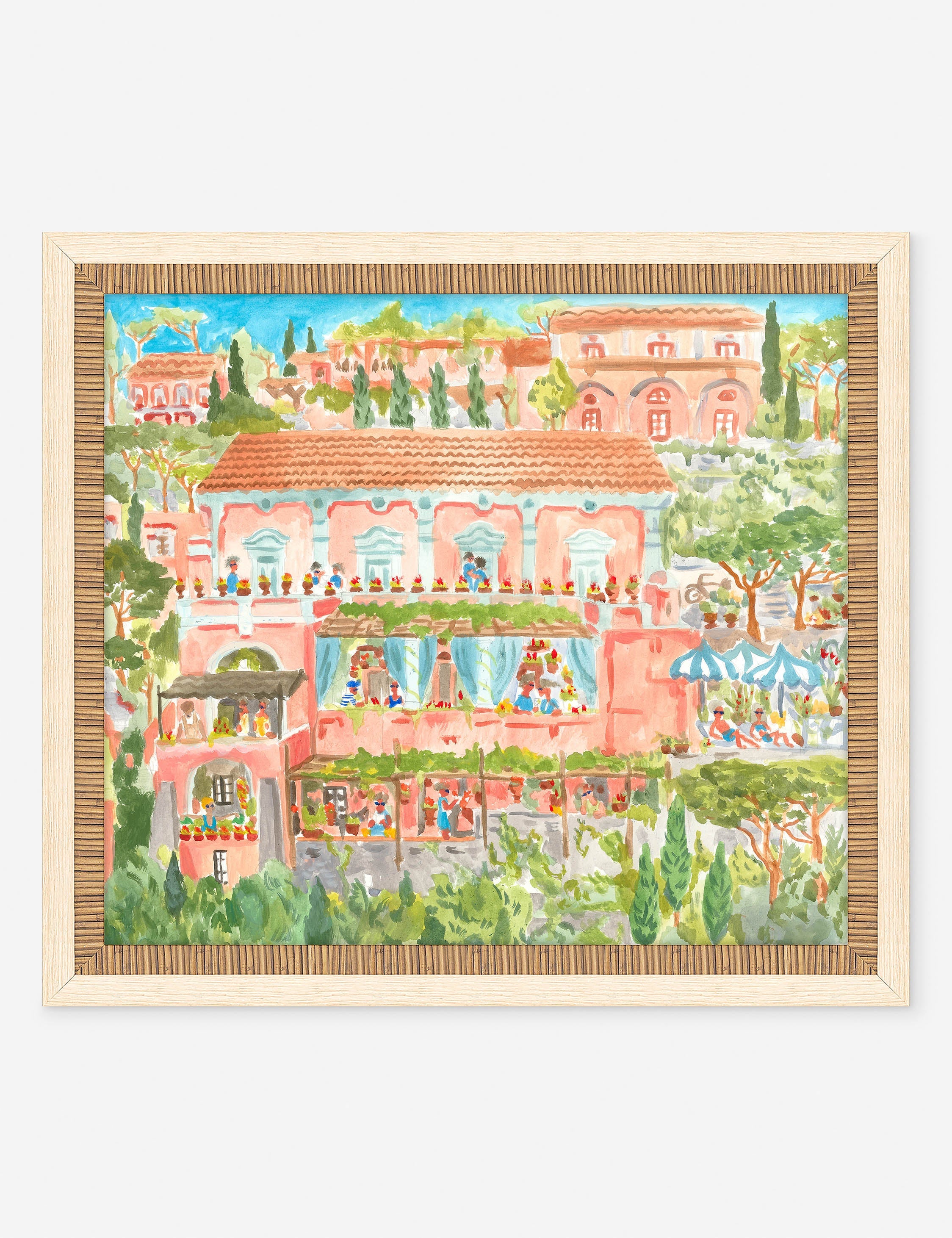 Lulu and Georgia Sublime Villas Wall Art by Eli Franz