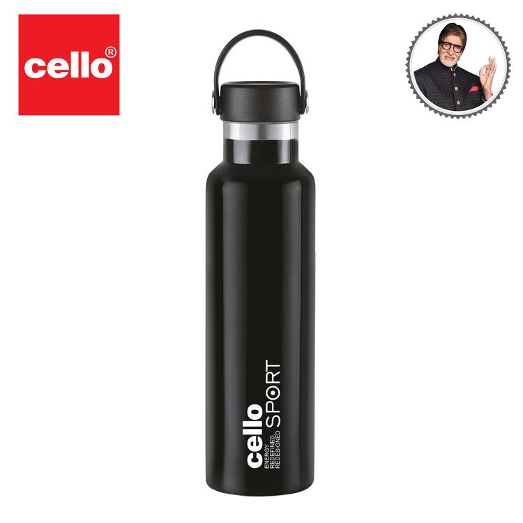 Cello Aqua Bliss Flask, Vacusteel Water Bottle, 1100ml - view 32